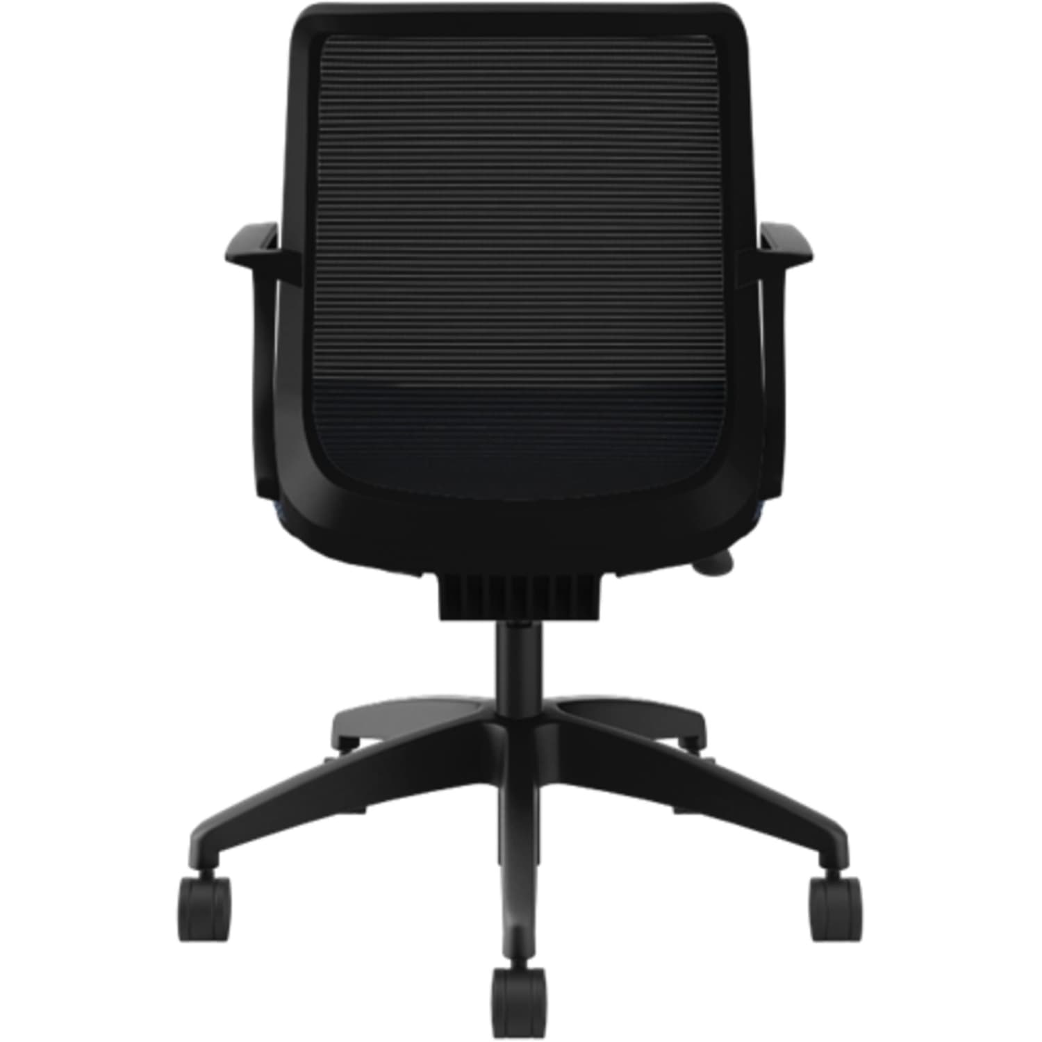 HON Cliq Ergonomic Mid-Back Light Task Chair, Navy/Black - Image 5