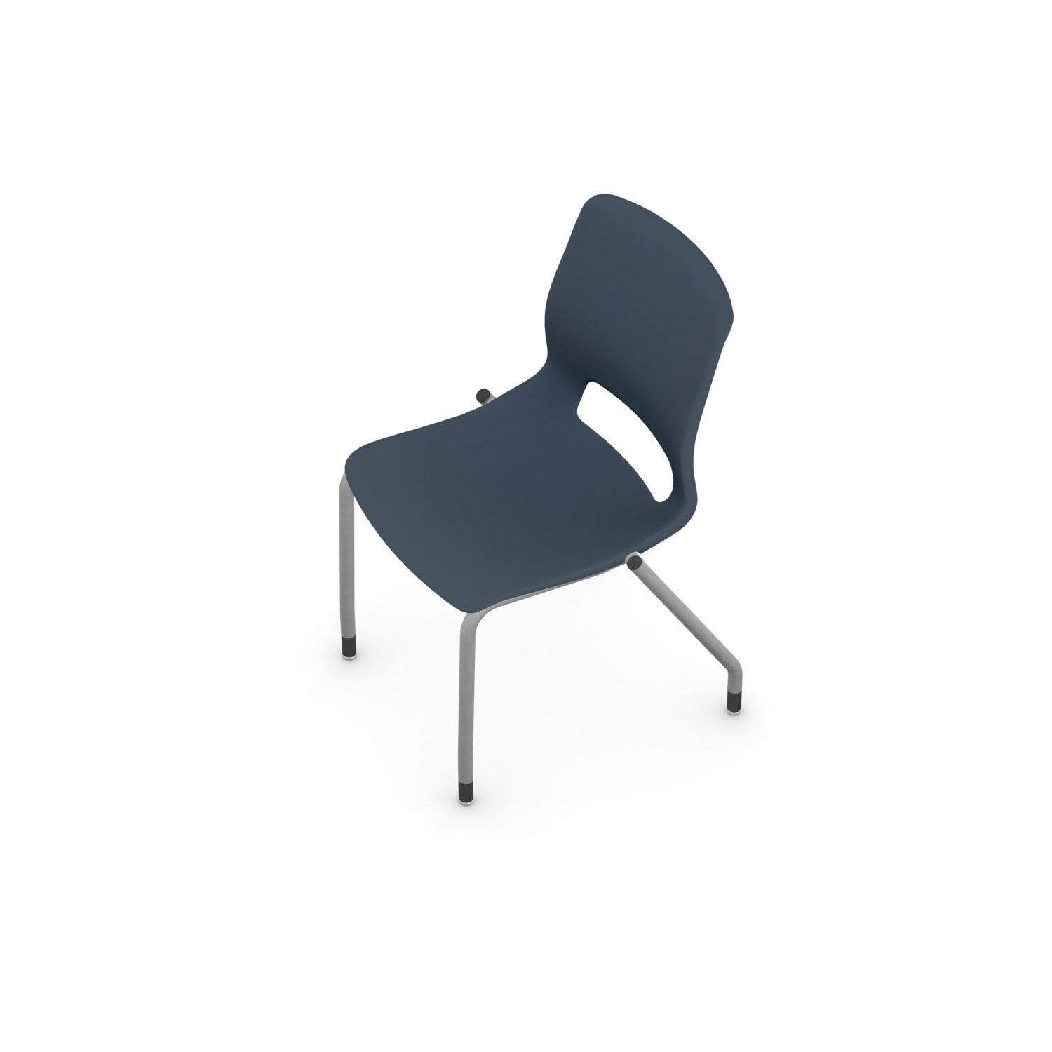 HON Motivate Stacking Chairs, Regatta/Platinum, Set Of 2 Chairs - Image 6