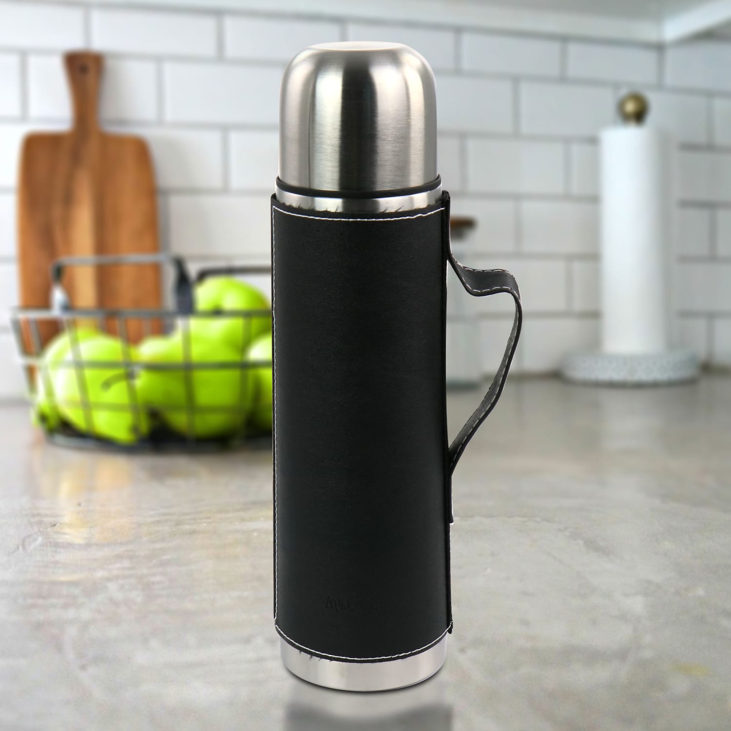 Mr. Coffee Thermal Travel Bottle, 23 Oz, Black - Image 5