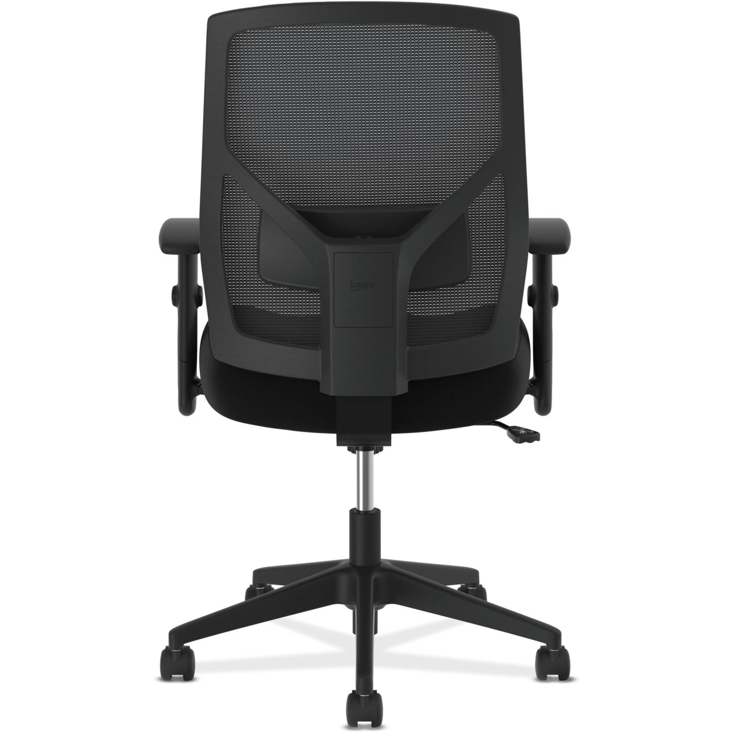 HON Crio Ergonomic Leather High-Back Task Chair, Black - Image 3