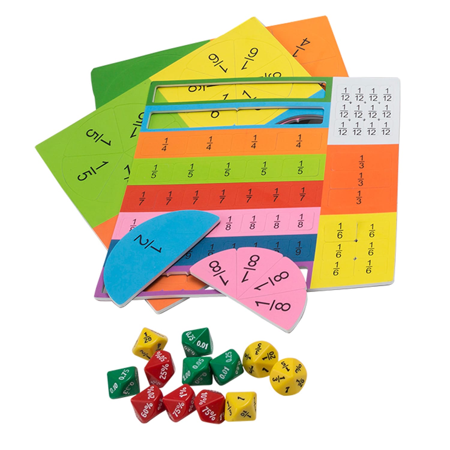 Didax Elementary Fraction Kit - Image 3
