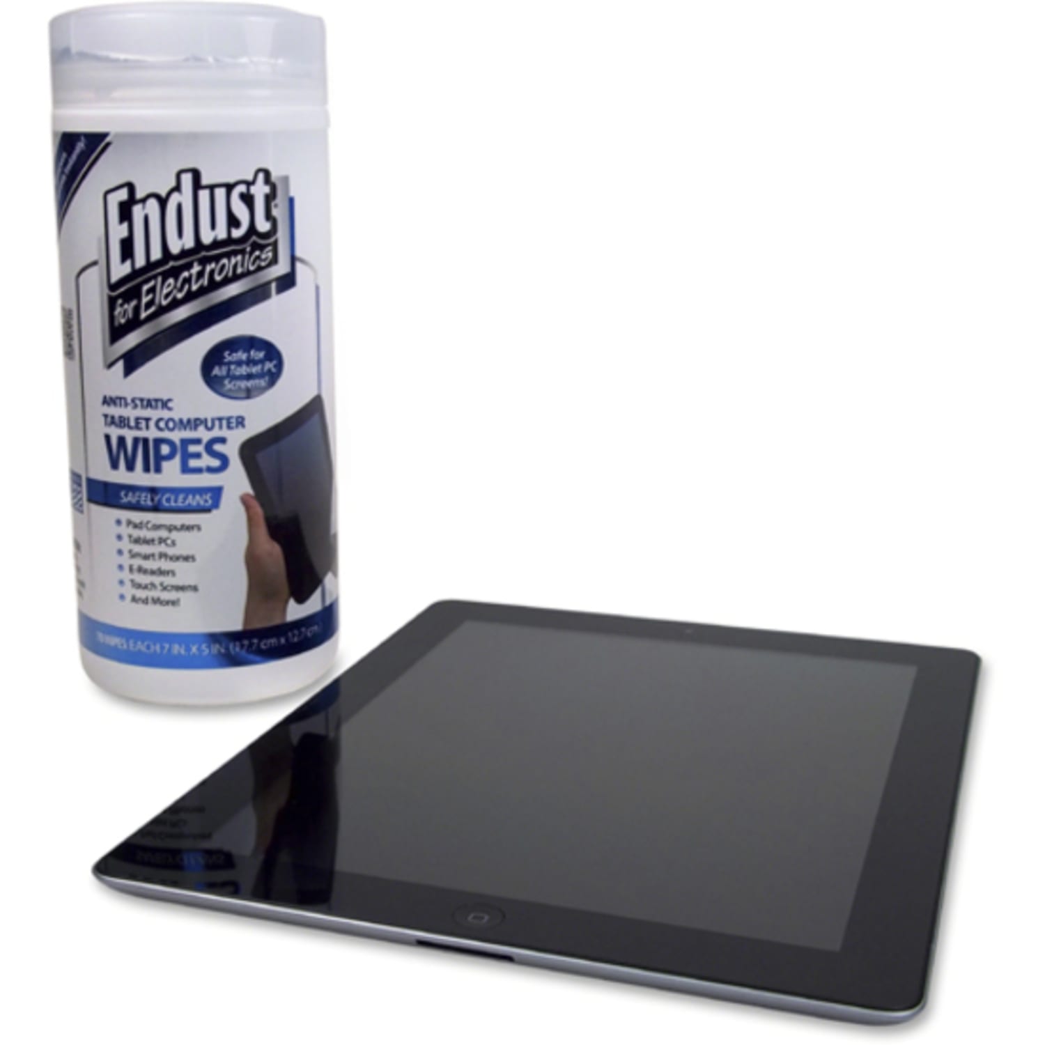 Endust Anti-Static Tablet Wipes 70ct. - For Tablet PC, Desktop Computer, Display Screen, Mobile Phone, Digital Text Reader, Handheld Device - 12596 - Image 4