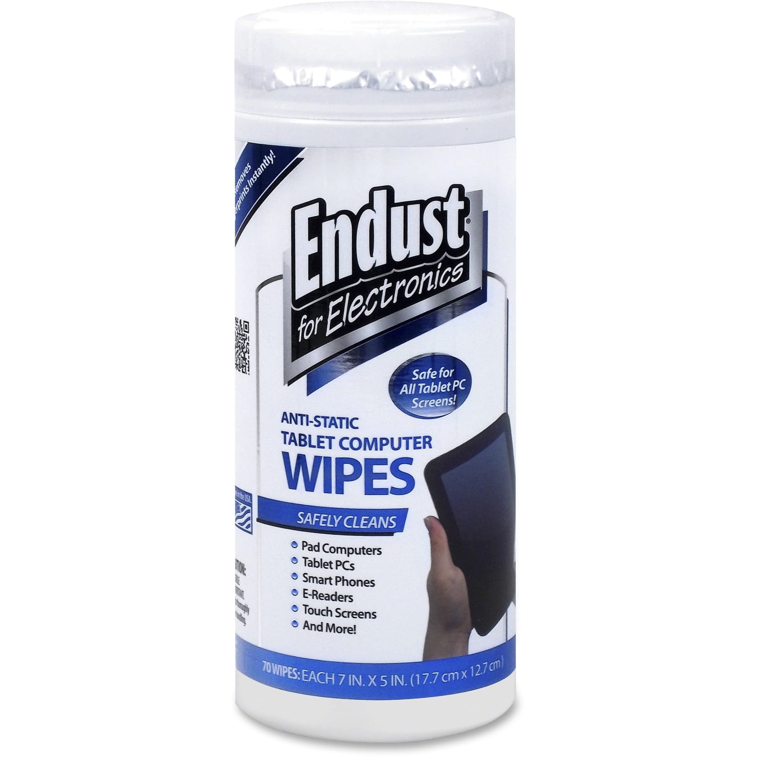 Endust Anti-Static Tablet Wipes 70ct. - For Tablet PC, Desktop Computer, Display Screen, Mobile Phone, Digital Text Reader, Handheld Device - 12596 - Image 6