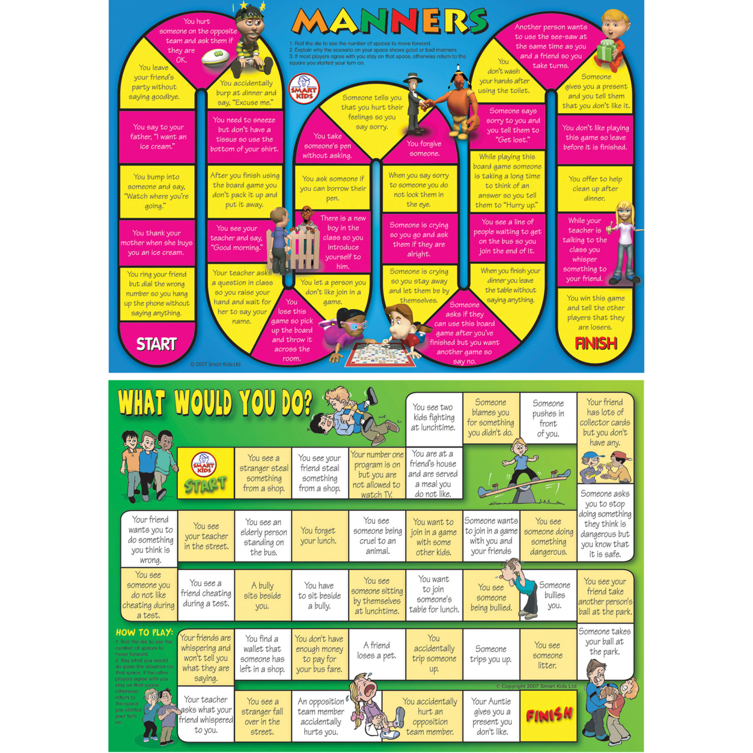 Didax 6 Social Skills Board Games - Image 5