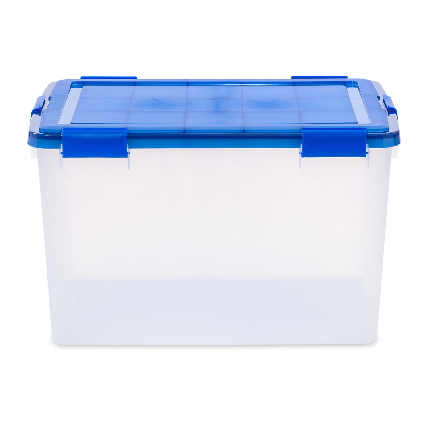 Iris 74 Qt [18.5 GAL] Element Resistant Ultimate Clear Storage Box