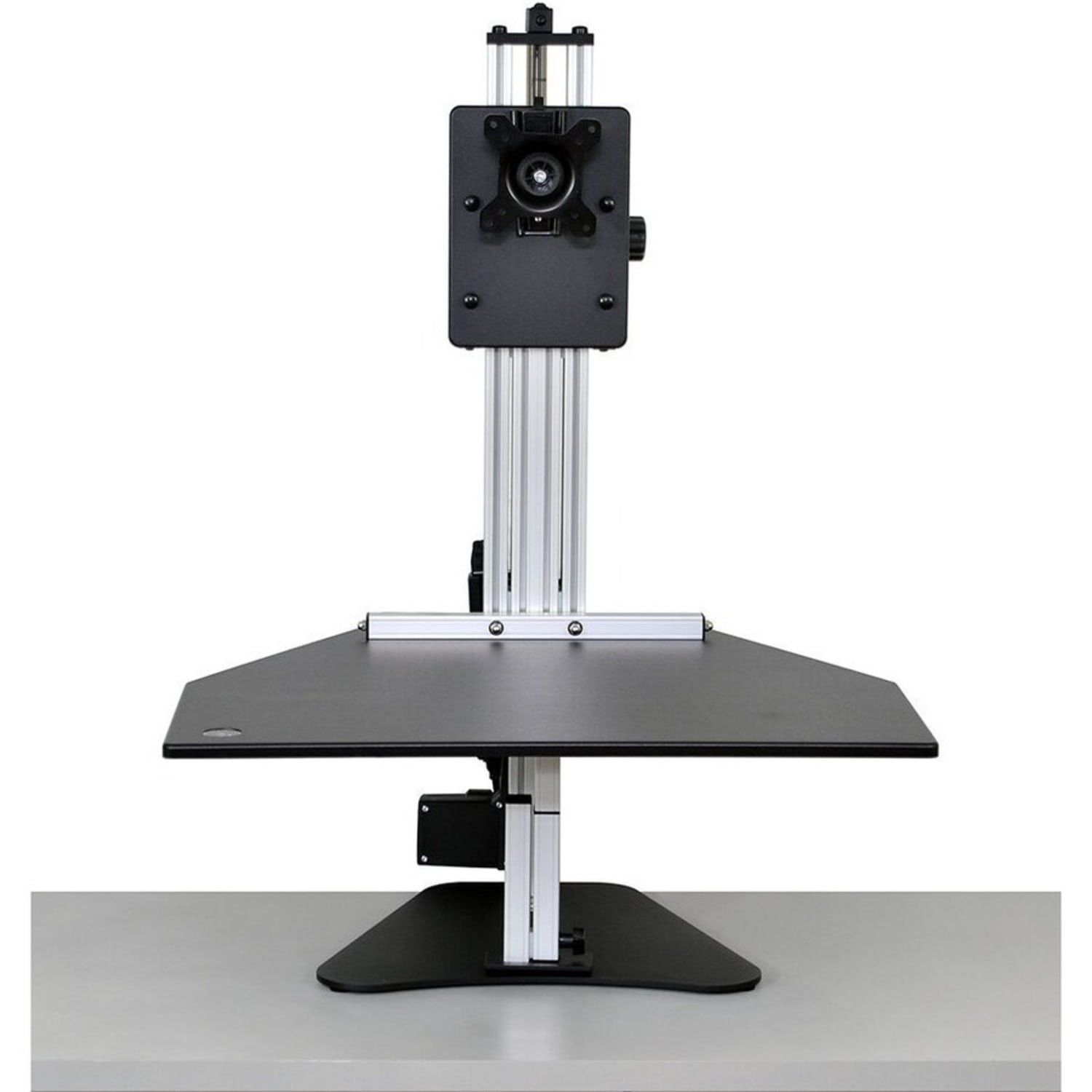 Ergo Desktop Electric Kangaroo Pro Stand, 27 1/2inH x 28inW x 28inD, Black, Standard Delivery - Image 3