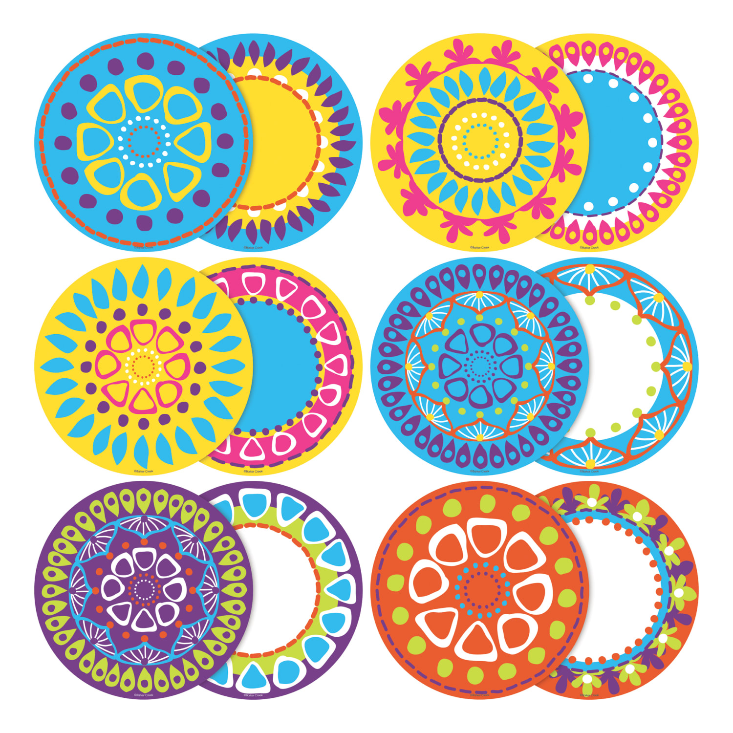 Barker Creek Moroccan Classroom And Bulletin Board Set, Multicolor - Image 4