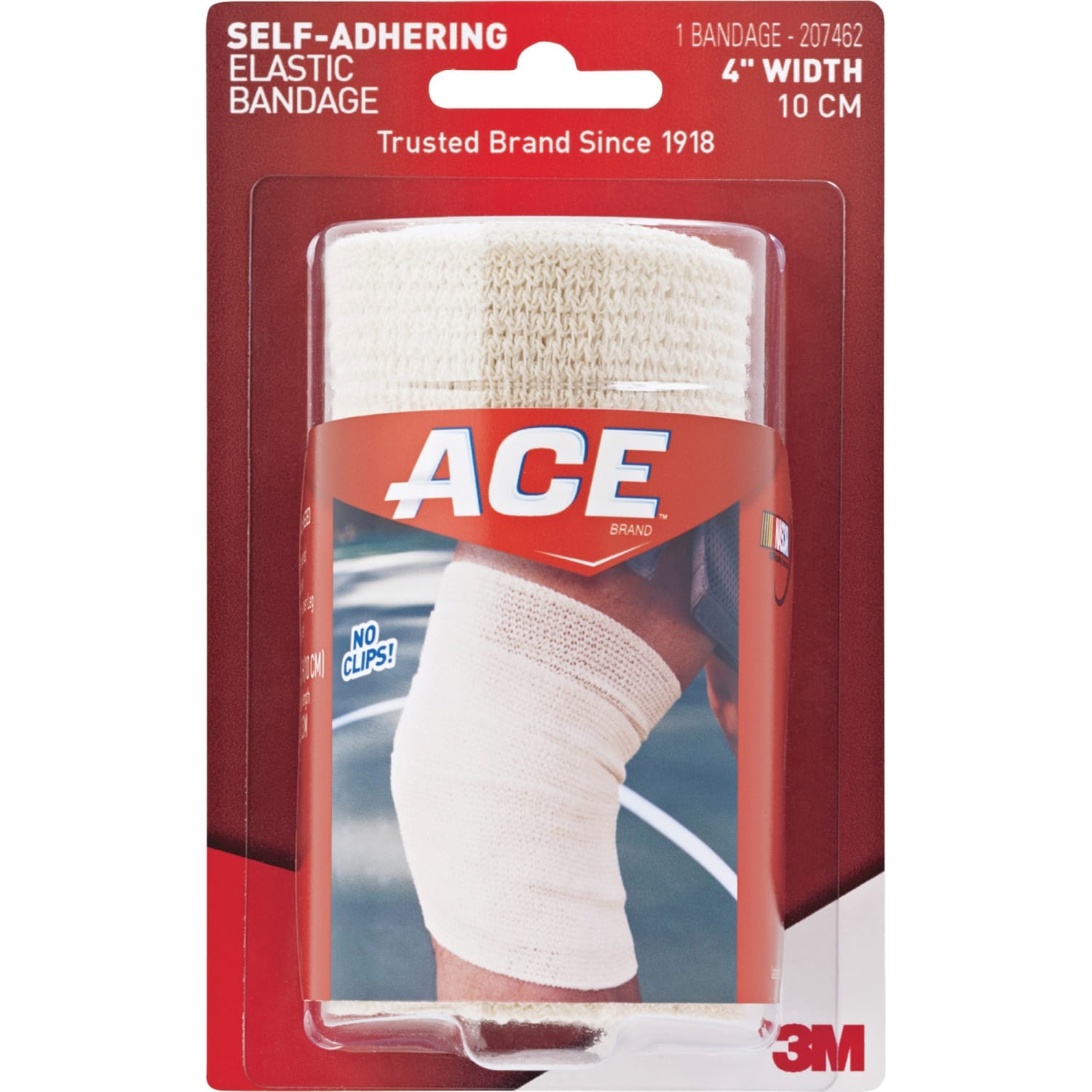 ACE Athletic Support Wrap, 4in Width, Tan - Image 4