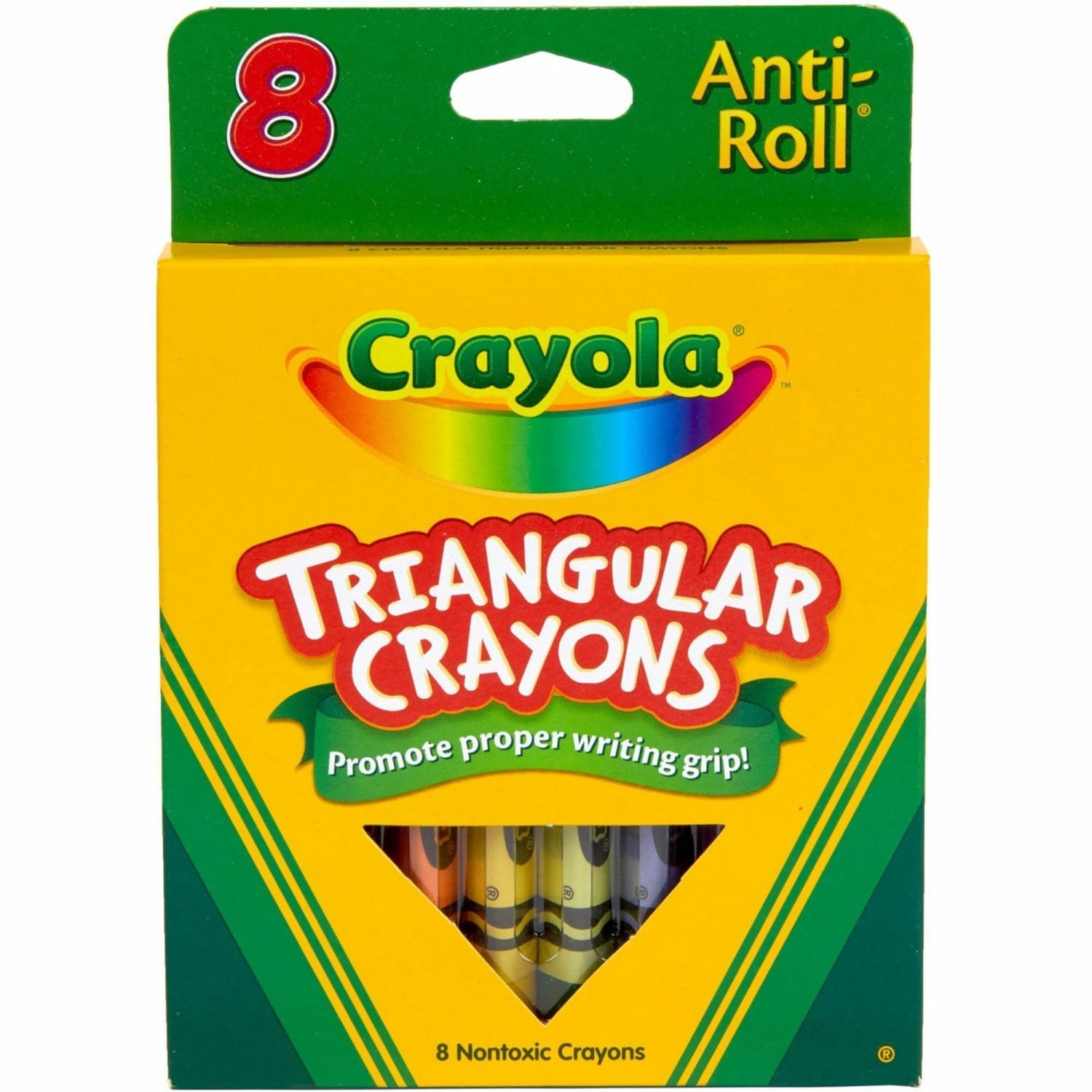 Crayola Triangular Crayons, Box Of 8 - Image 4
