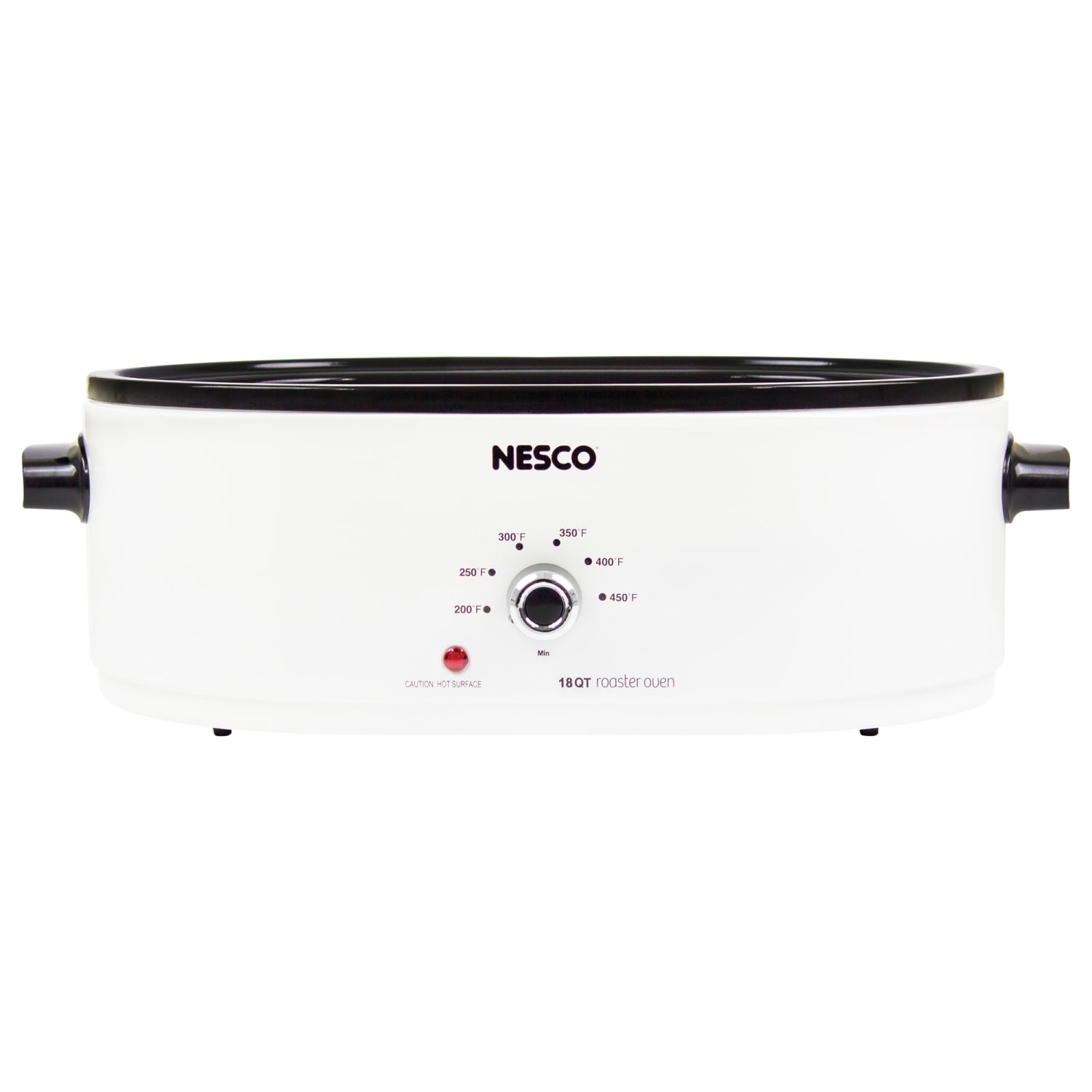NESCO 18-Qt 1,450-Watt Portable Slow Cooker With Porcelain Cookwell, White - Image 5