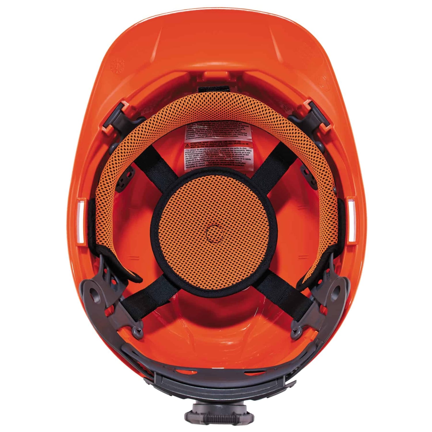 Ergodyne Skullerz 8970 Class E Hard Hat With Ratchet Suspension, Orange - Image 4