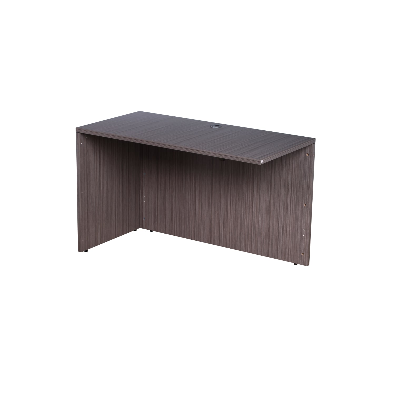 Boss Holland Series 66inW L-Shaped Corner Desk With Dual File Pedestals, Driftwood - Image 4