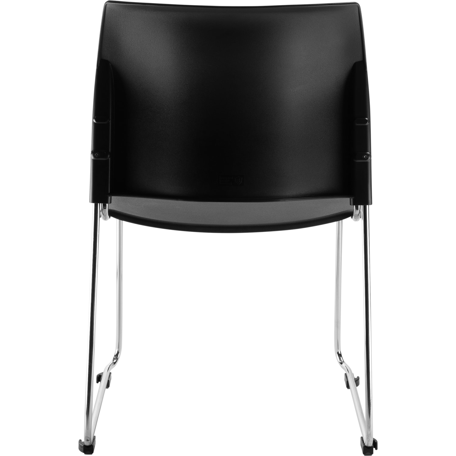 National Public Seating 8800 Cafetorium Chair, Black/Chrome - Image 6