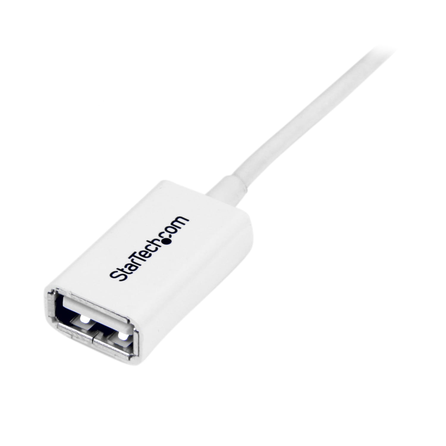 StarTech.com 1m White USB 2.0 Extension Cable A to A - M/F - Image 4