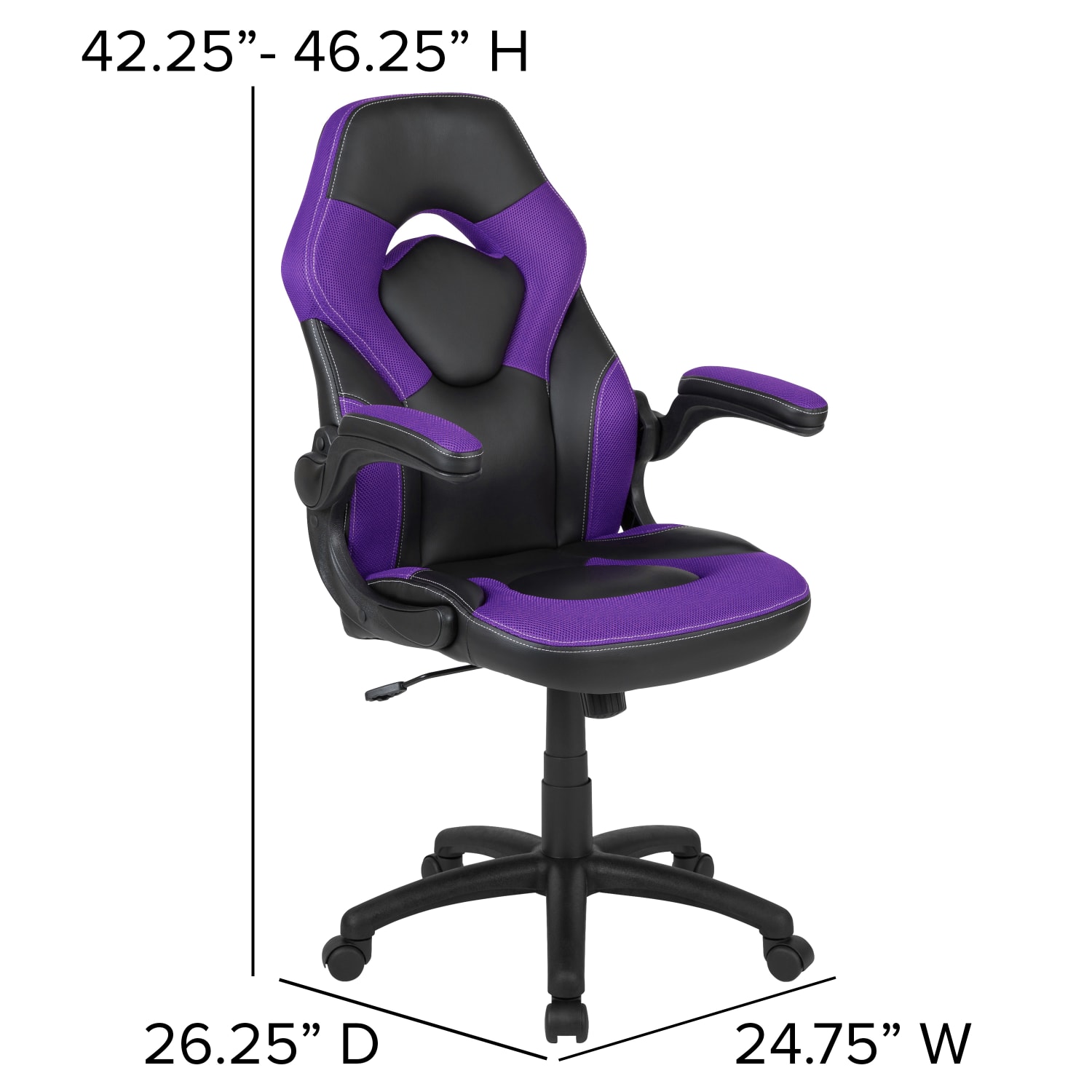 Flash Furniture X10 Ergonomic LeatherSoft HighBack Racing Gaming Chair PurpleBlack PopularChairscom Flash Furniture X10 Ergonomic LeatherSoft High Back Racing Gaming Chair PurpleBlack PopularChairscom