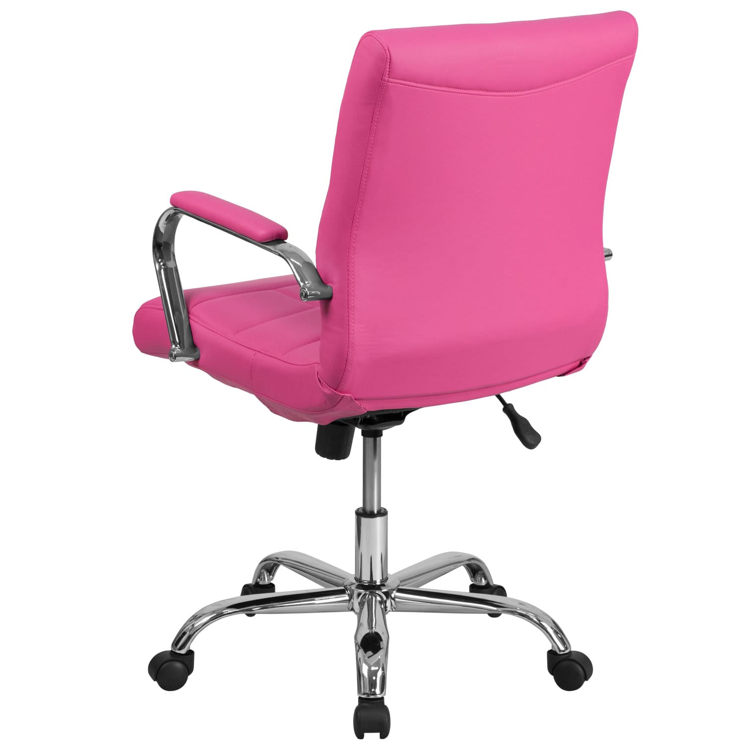 Flash Furniture Vinyl MidBack Executive Office Chair Pink PopularChairscom Flash Furniture Vinyl Mid Back Executive Office Chair Pink PopularChairscom