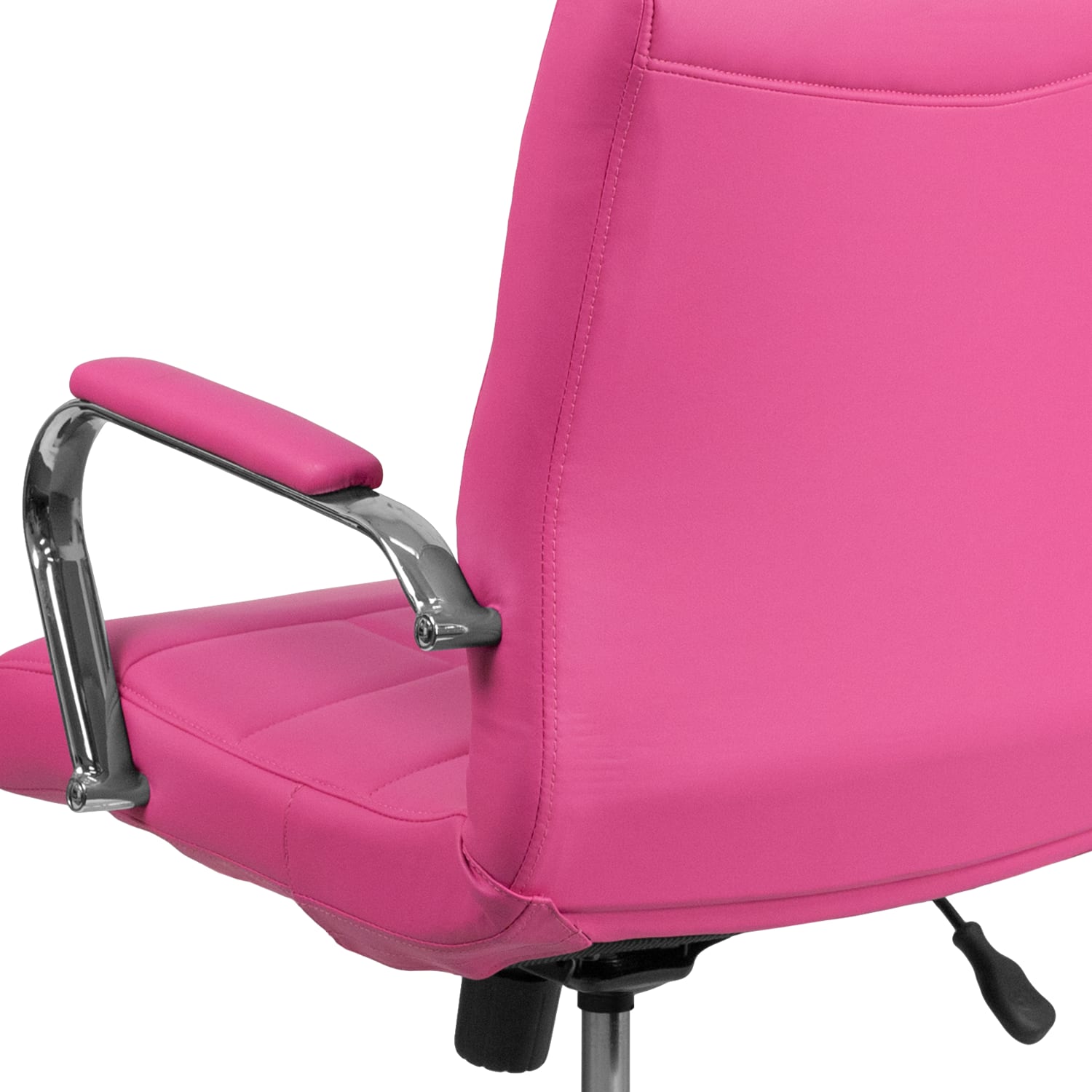 Flash Furniture Vinyl MidBack Executive Office Chair Pink PopularChairscom Flash Furniture Vinyl Mid Back Executive Office Chair Pink PopularChairscom