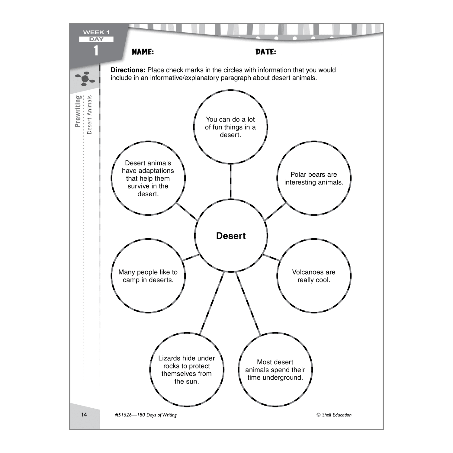 Shell Education 180 Days Of Writing Workbook, Grade 4 - Image 5