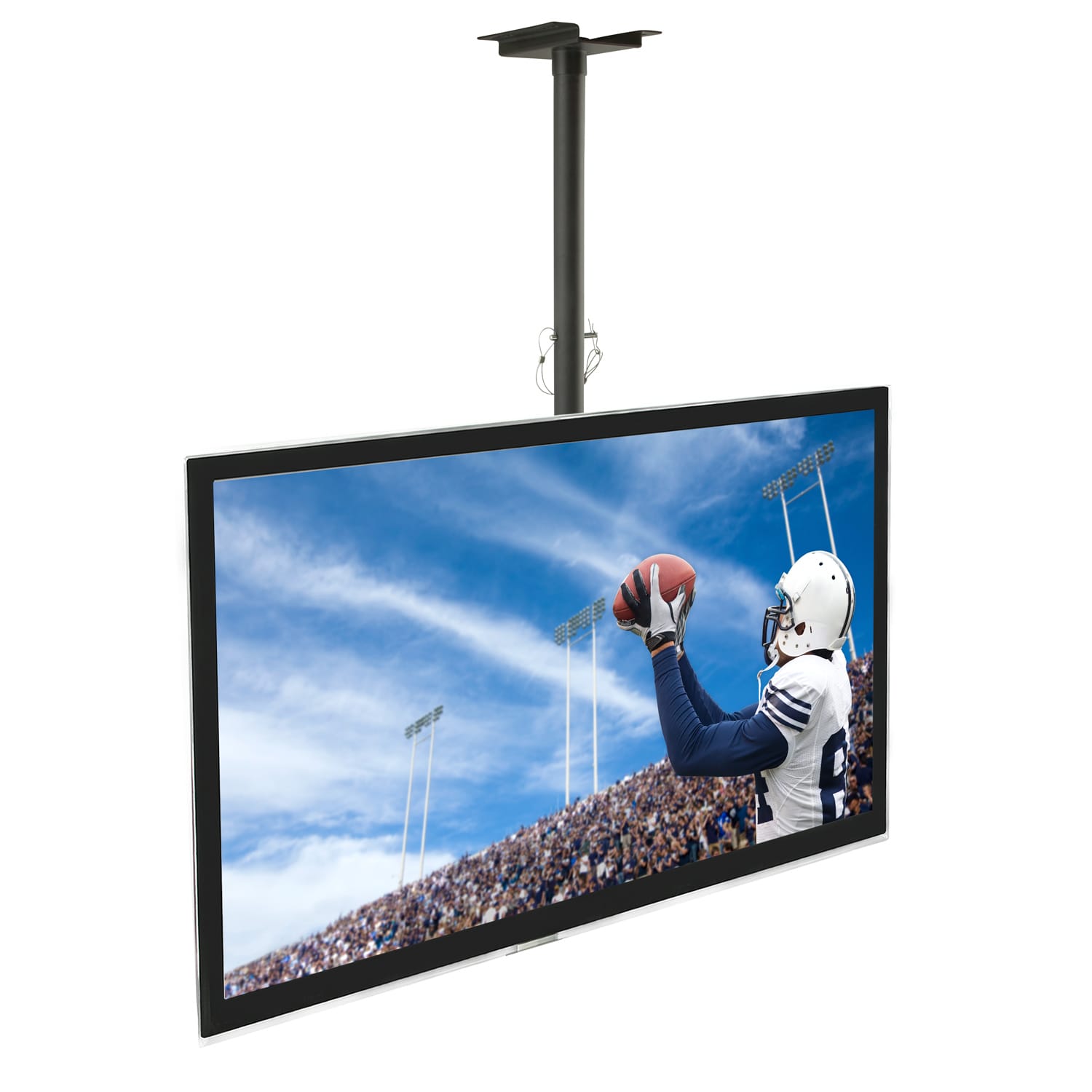 Mount-It! MI-501B Full-Motion TV Ceiling Mount For Screens 32 - 70in, 42inH x 32inW x 2-1/2inD, Black - Image 3