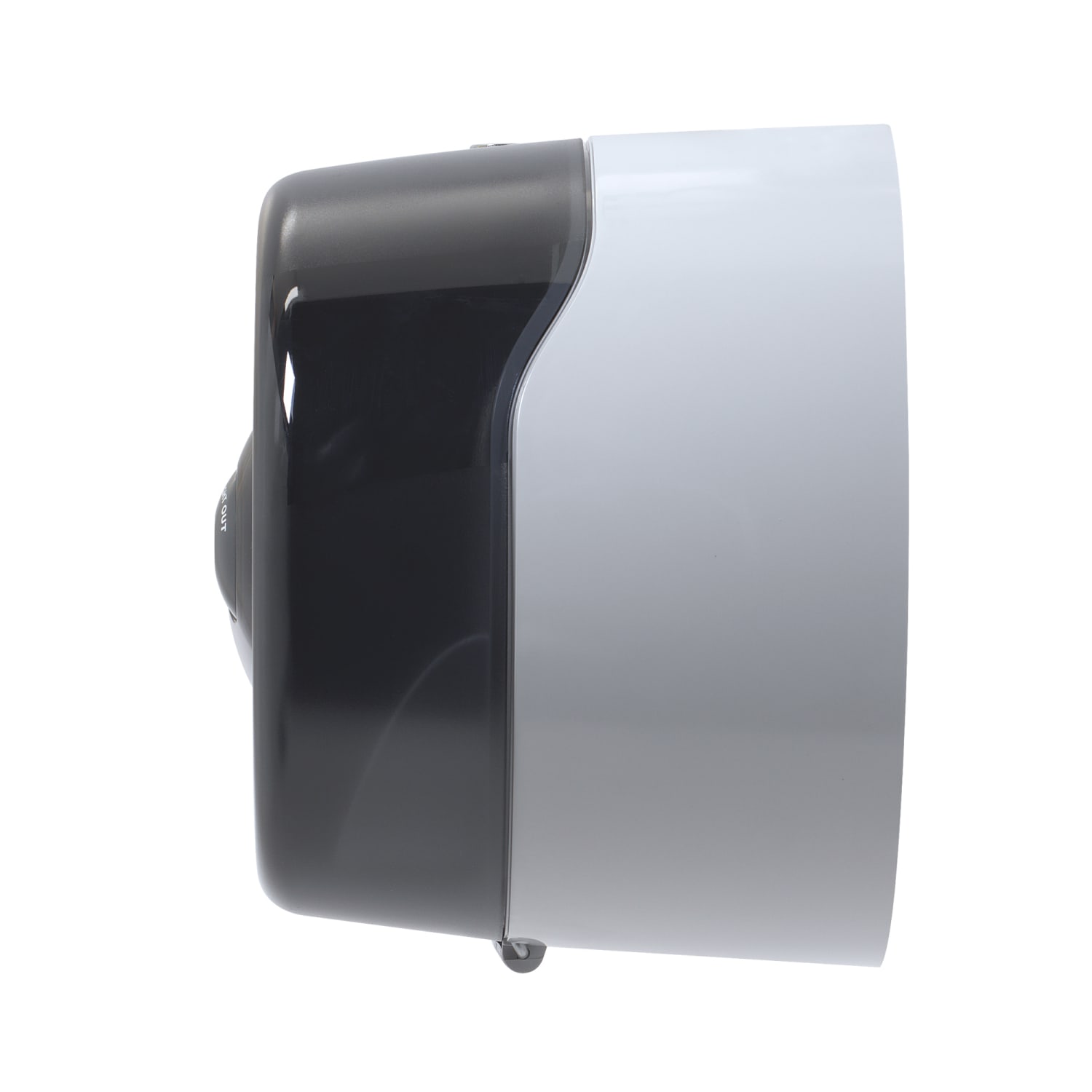 SofPull Mini by GP PRO, 2-Roll Centerpull High-Capacity Toilet Paper Dispenesr, 56516, 16.1in x 7in x 9in, Smoke Gray, 1 Dispenser - Image 5
