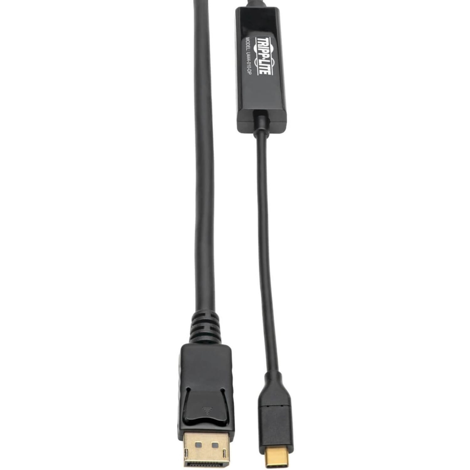 Tripp Lite by Eaton USB-C to DisplayPort Active Adapter Cable (M/M), 4K 60 Hz, 10 ft. (3.1 m) - DisplayPort/USB  - U444010DP
