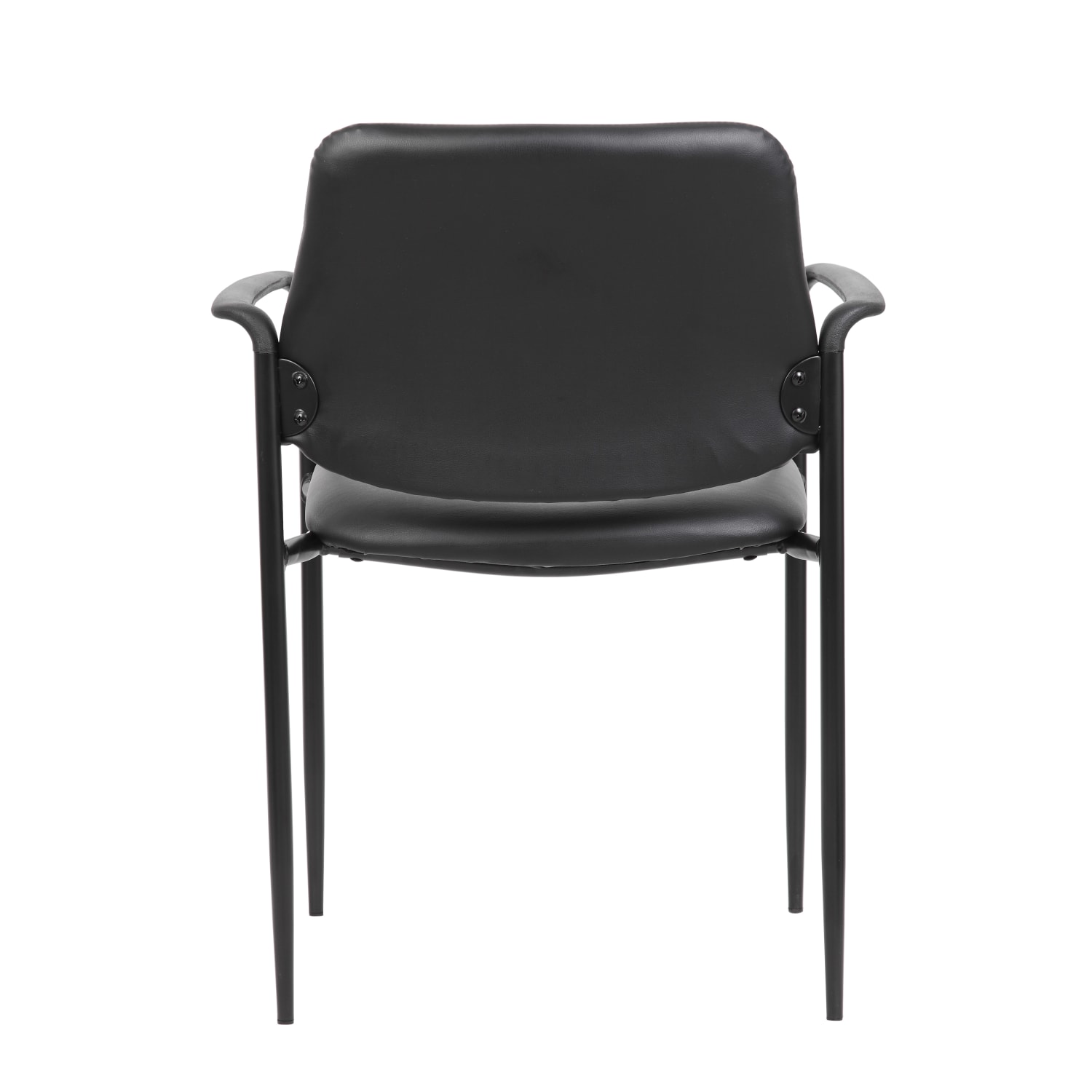 Boss Office Products Stackable Chair Black PopularChairscom