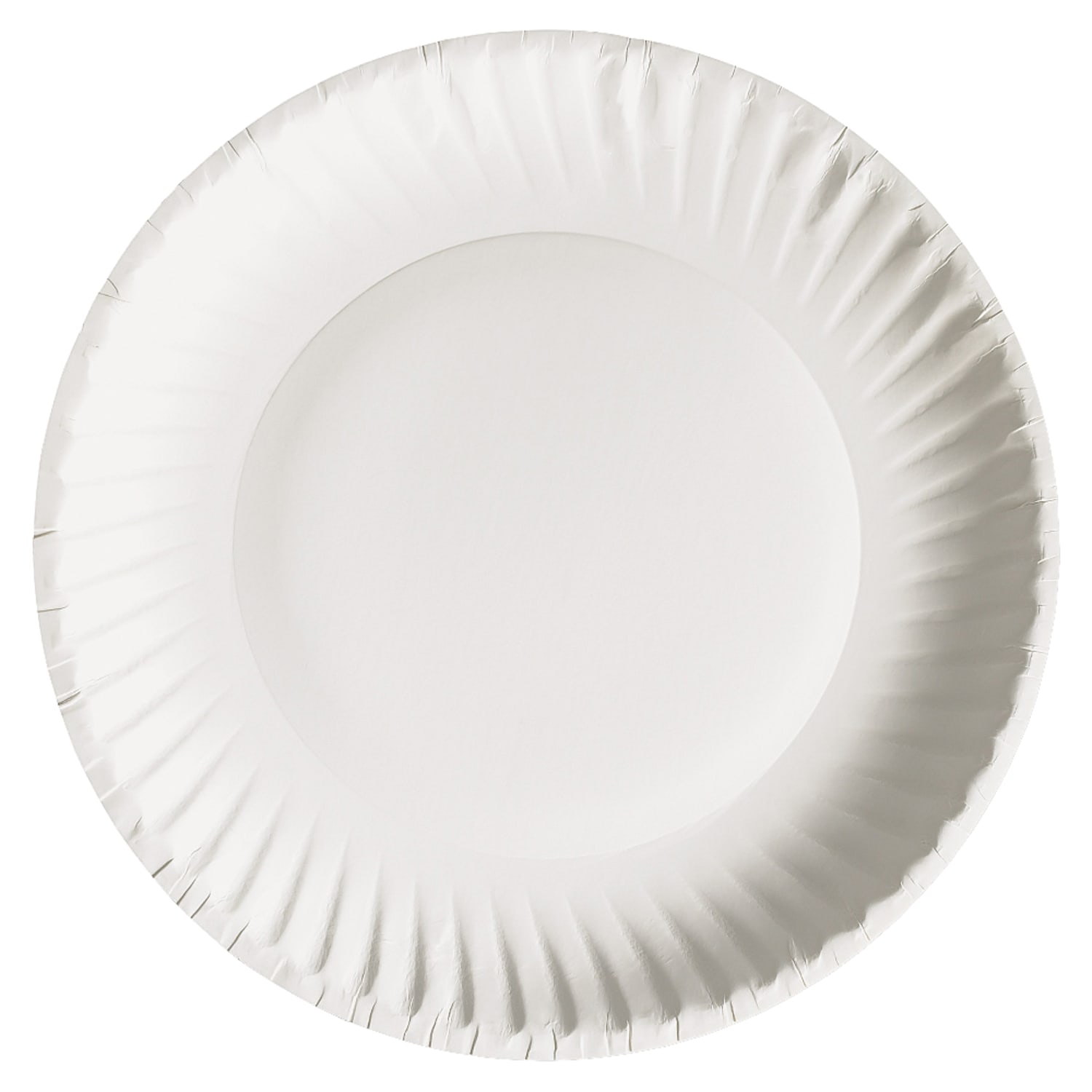 AJM Green Label Paper Plates, 9in, White, Box Of 1,200 Plates - Image 4