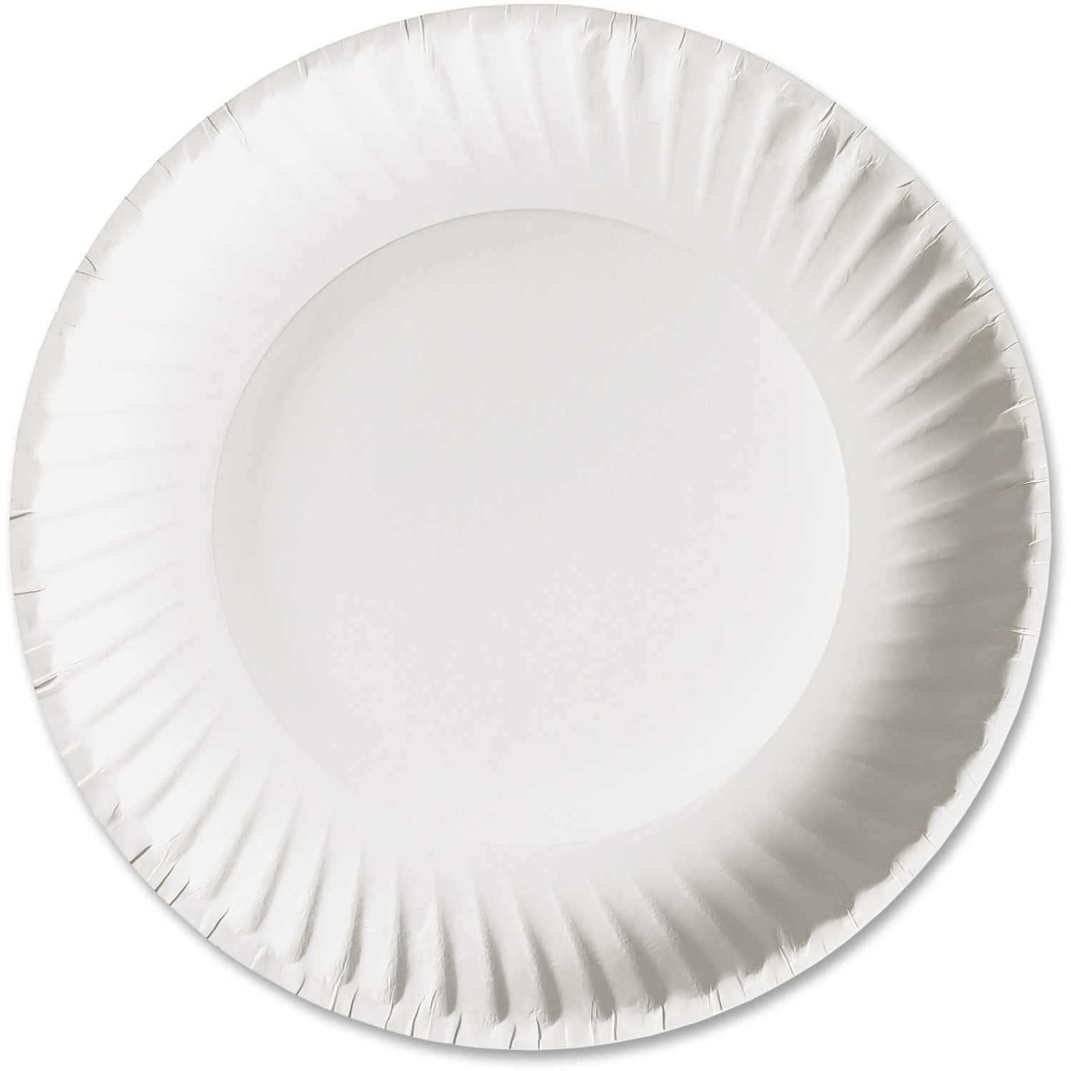 AJM Green Label Paper Plates, 9in, White, Box Of 1,200 Plates - Image 5