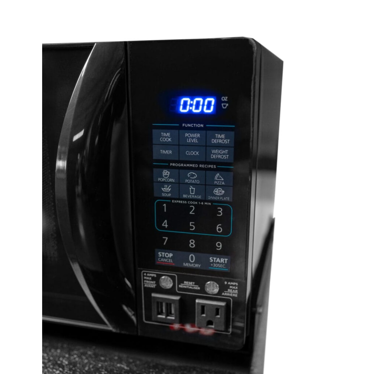 Danby 4.8 Cu. Ft./0.9 Cu. Ft. Combination Refrigerator/Microwave, Black - Image 5