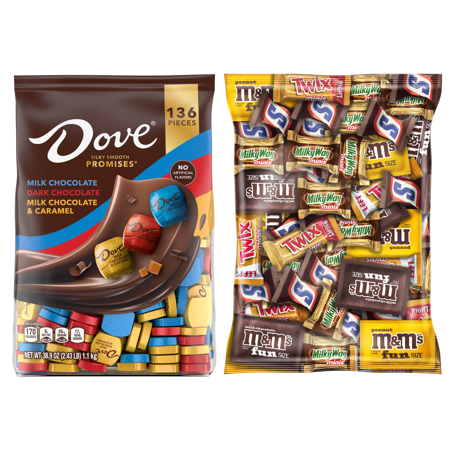 Dove Promises Variety/Mars Chocolate Favorites