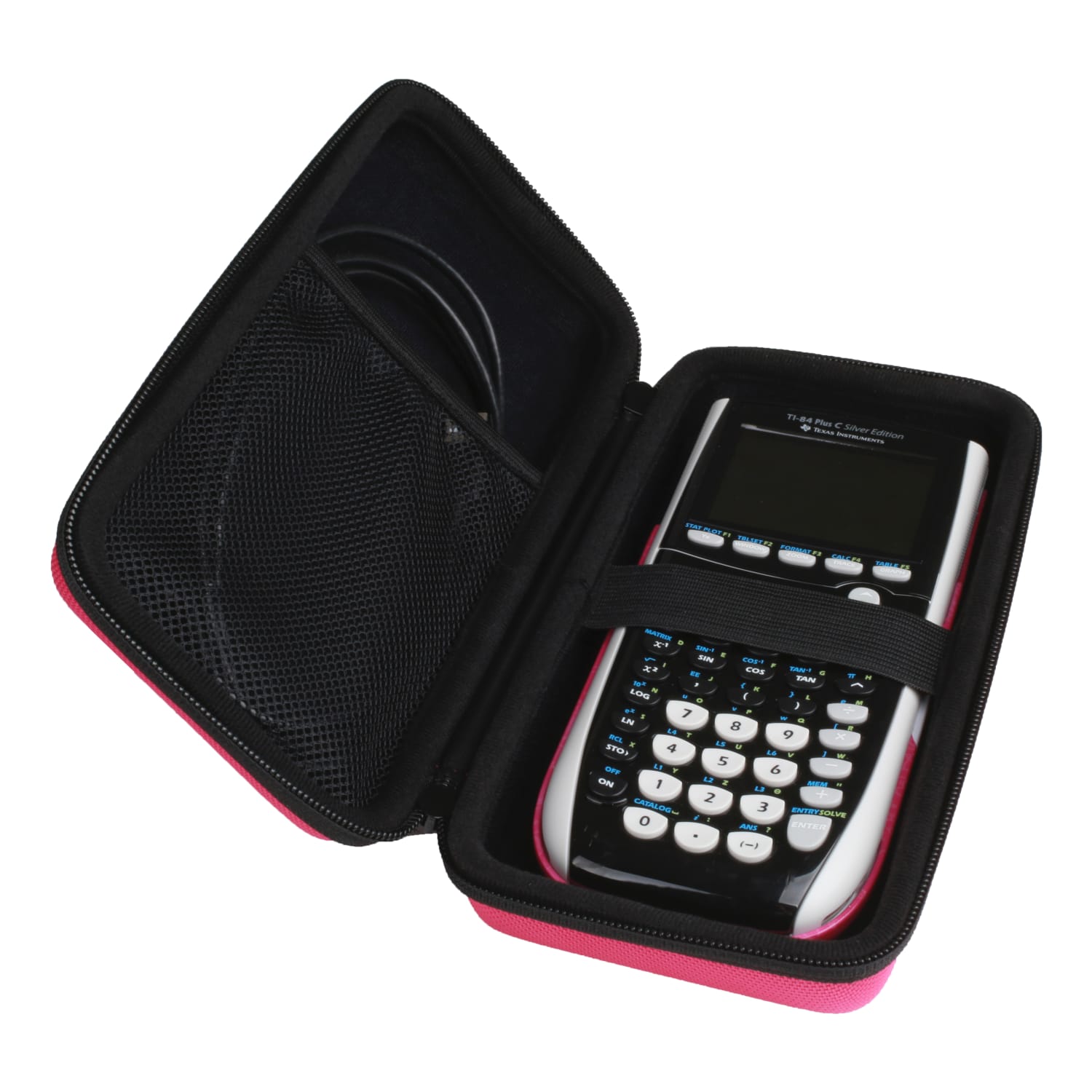 Guerrilla Calculator Zipper Case For Graphing Calculators, Pink, G1-CALCCASEPNK - Image 4