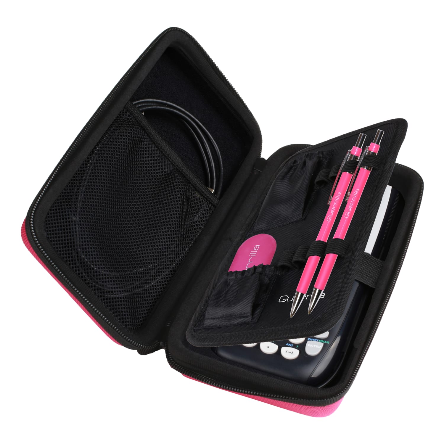 Guerrilla Calculator Zipper Case For Graphing Calculators, Pink, G1-CALCCASEPNK - Image 5