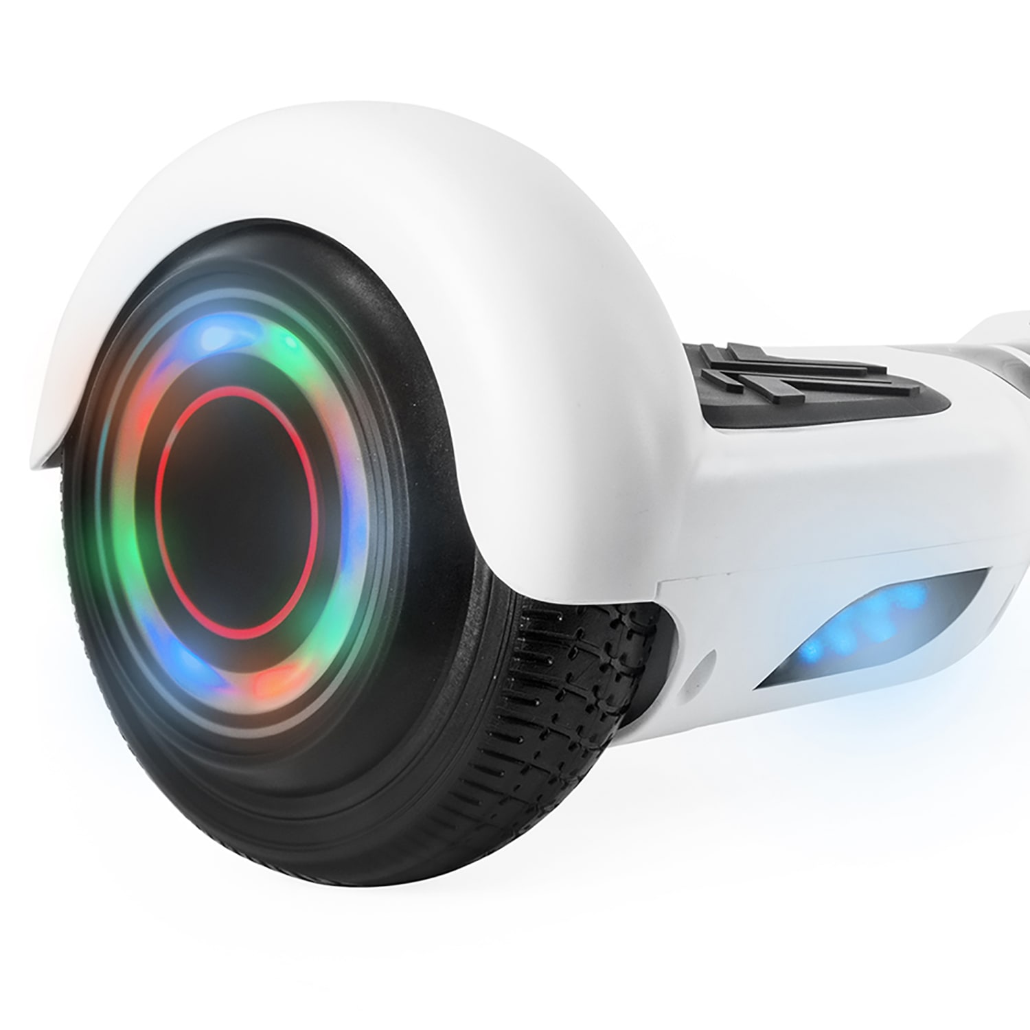 AOB Hoverboard With Bluetooth Speakers, 7inH x 27inW x 7-5/16inD, White - Image 3