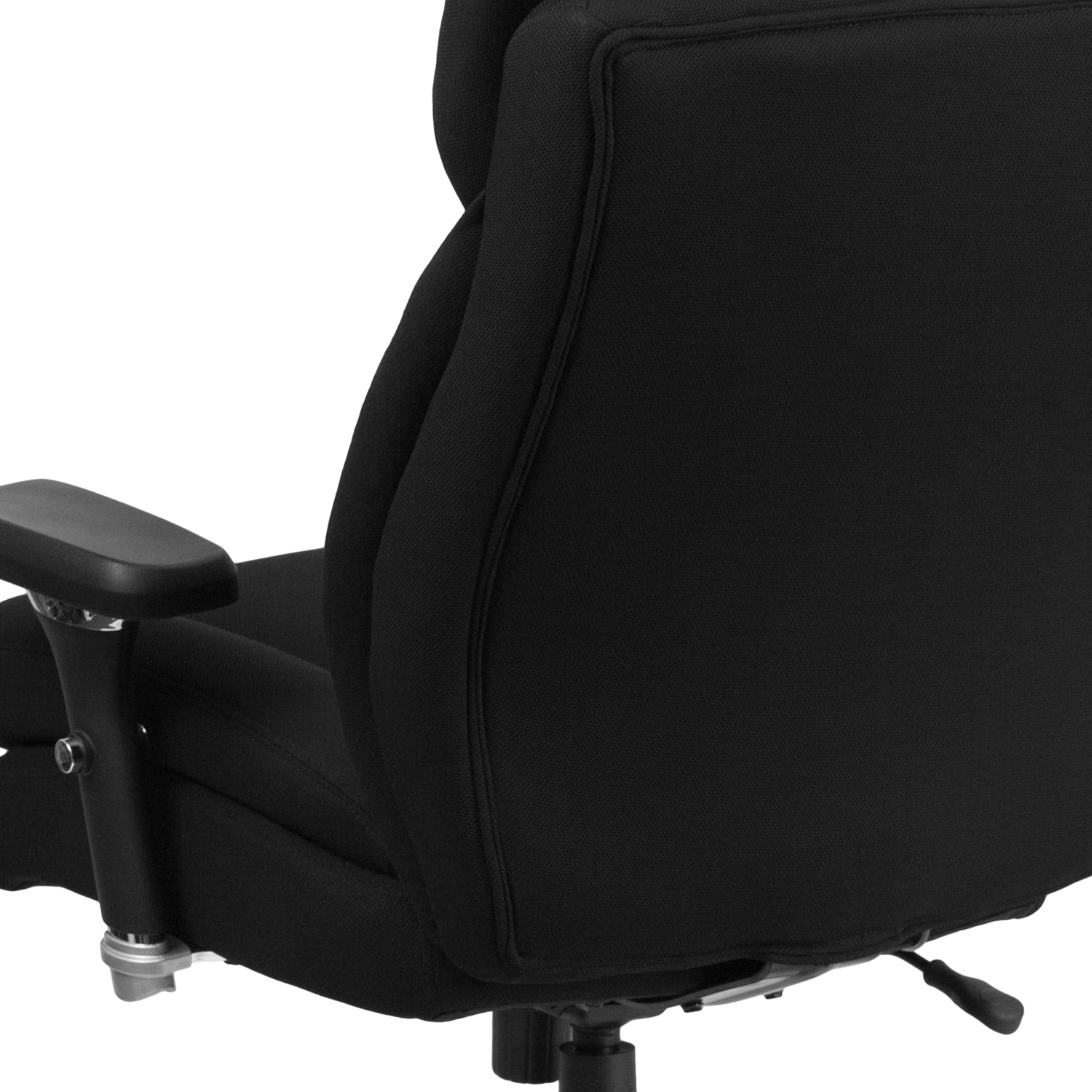 Flash Furniture HERCULES Series 247 Intensive Use Big Tall Ergonomic Fabric HighBack Office Chair With Lumbar Knob And Headrest BlackGray PopularChairscom Flash Furniture HERCULES Series 24 7 Intensive Use Big Tall Ergonomic Fabric High Back Office Chair With Lumbar Knob And Headrest BlackGray PopularChairscom