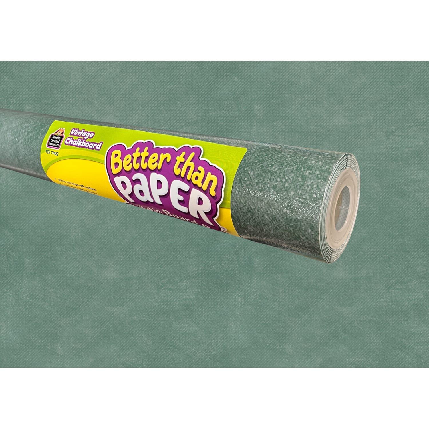 Teacher Created Resources Better Than Paper Bulletin Board Rolls, Vintage Chalkboard, Pack Of 4 Rolls - Image 3