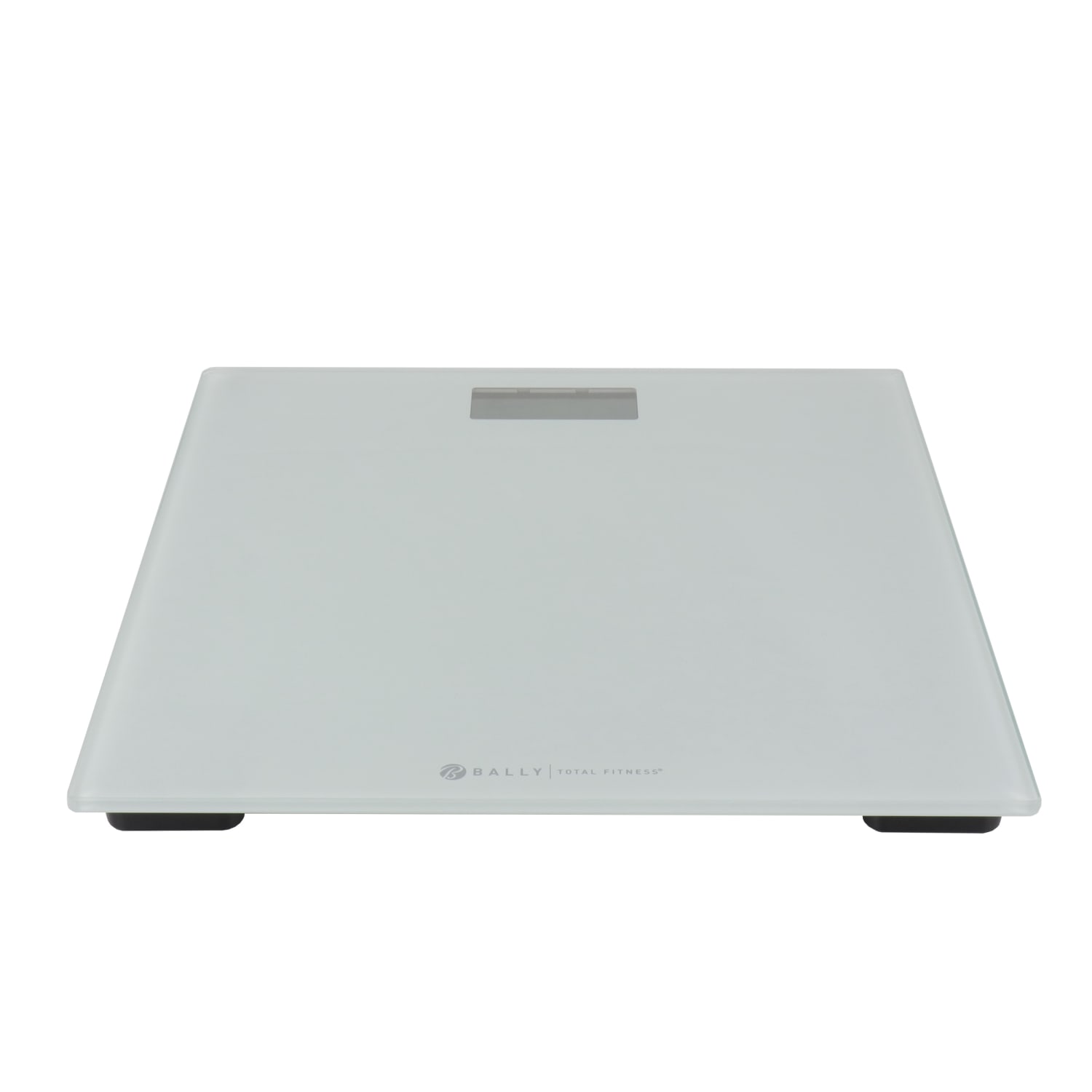 Bally Total Fitness 995110091M Digital Bathroom Scale, 1inH x 11-3/4inW x 11-3/4inD, Gray