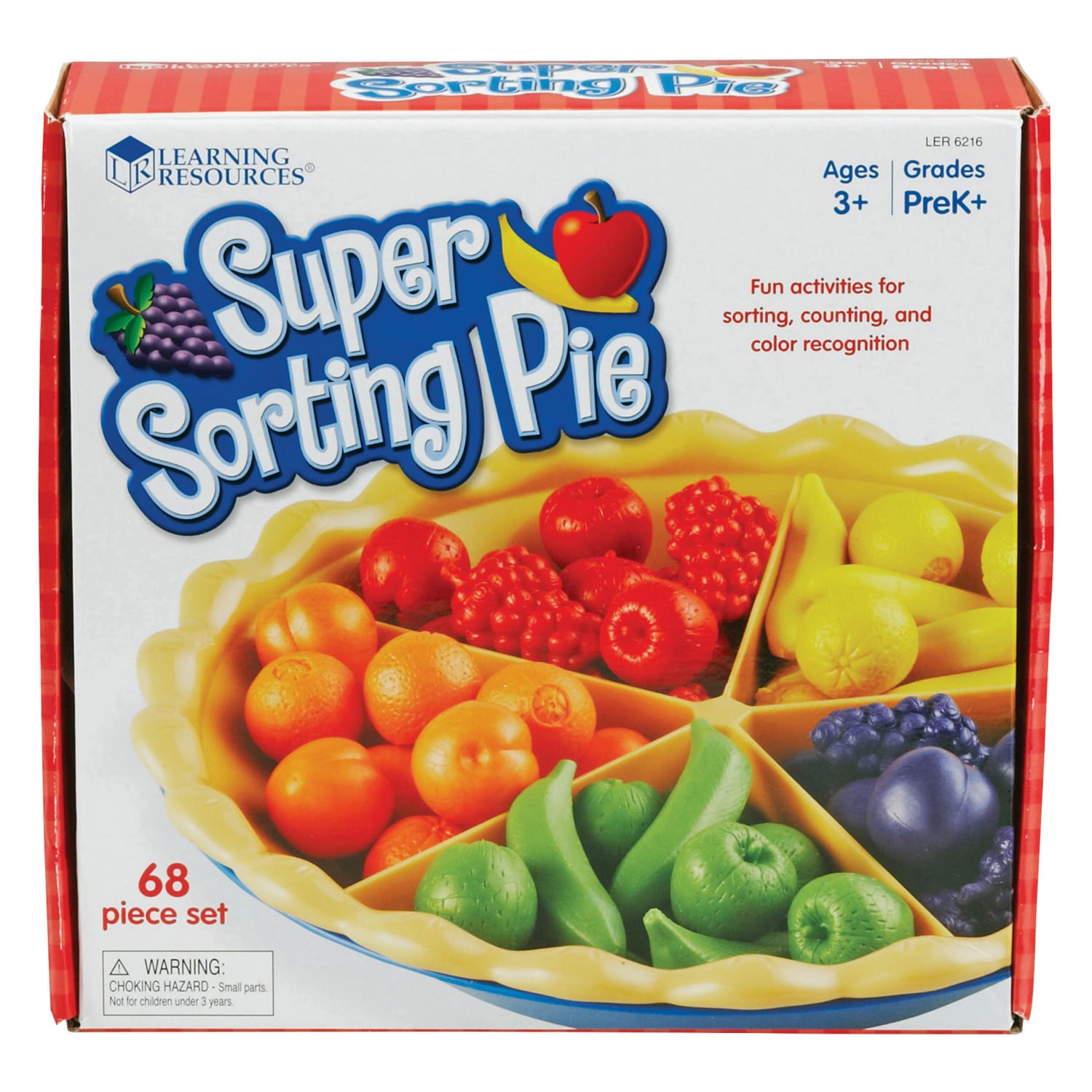 Learning Resources Super Sorting Pie, Pre-K - Grade 3 - Image 4