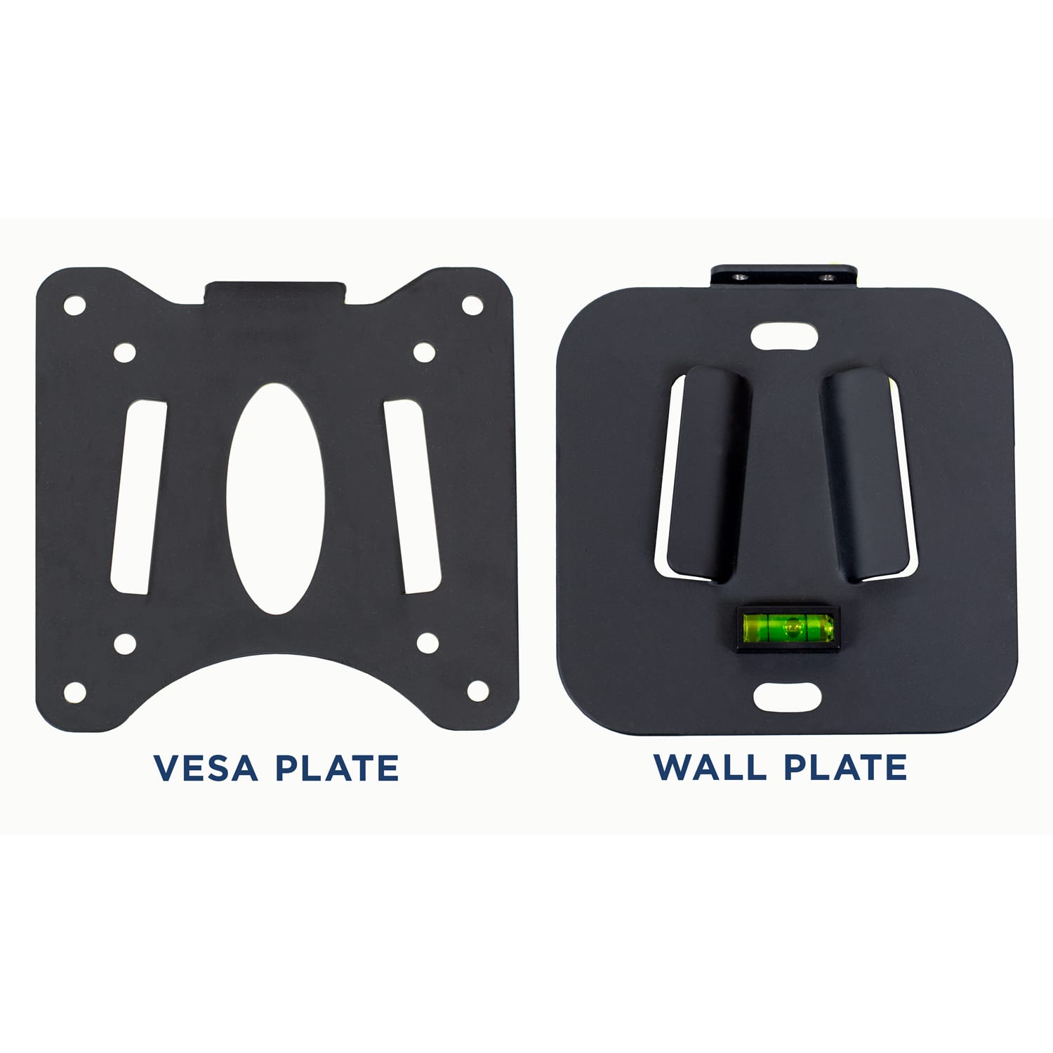 Mount-It! Low Profile Fixed TV Mount For Screen Sizes 13in To 32in, 1inH x 5inW x 6inD, Black - Image 3