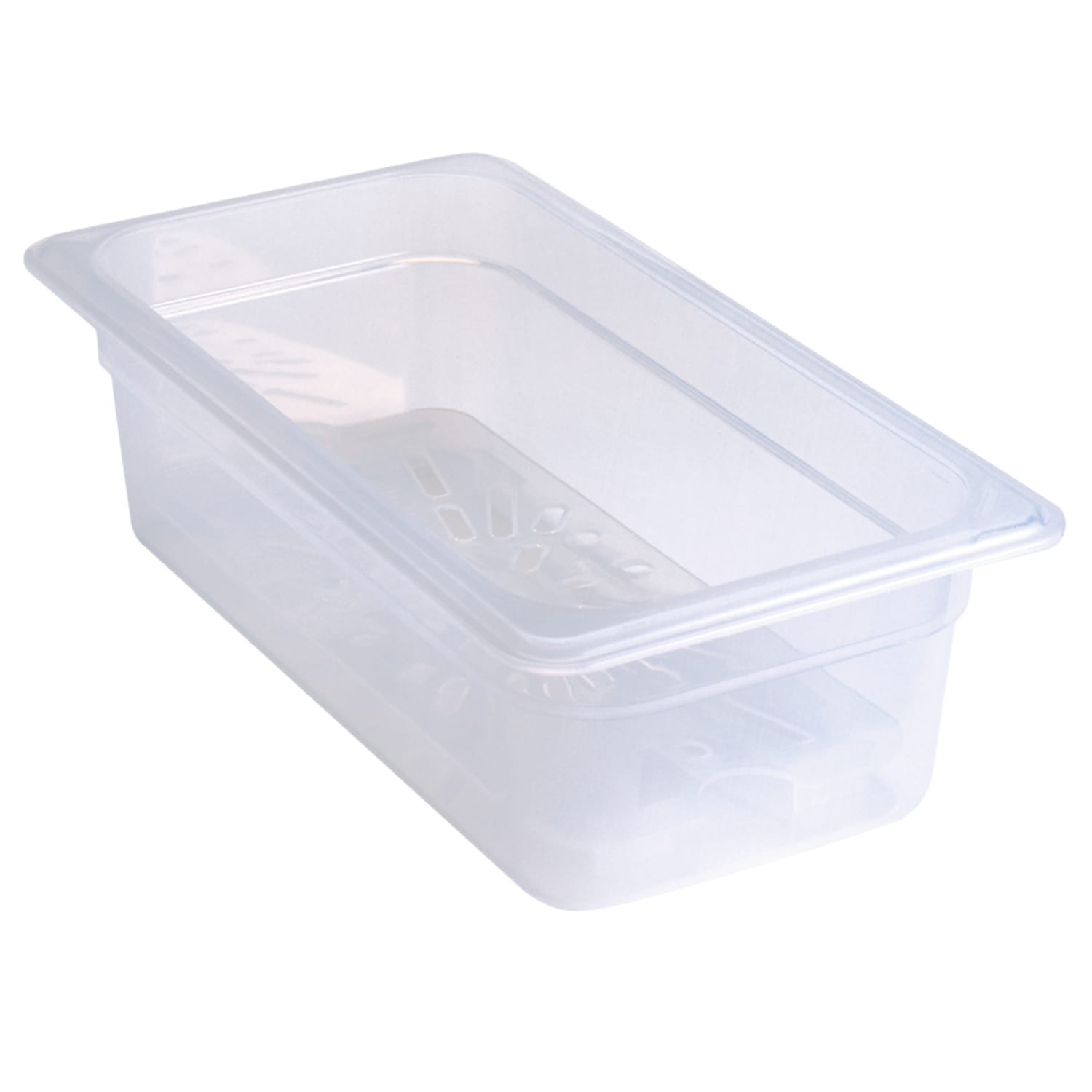Cambro Translucent GN 1/3 Drain Shelves, 9/16inH x 10-7/16inW x 4-5/8inD, Pack Of 6 Shelves - Image 3