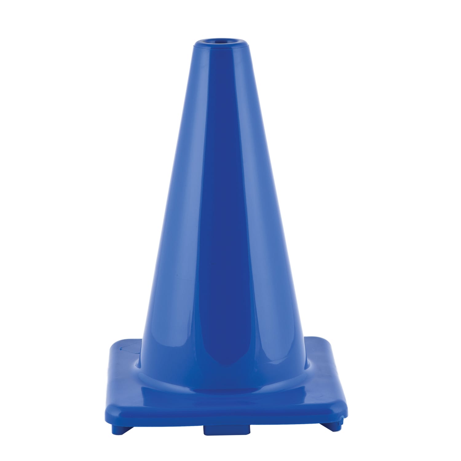 Champion Sports Hi-Visibility Flexible Vinyl Cones, 12in x 8in, Royal Blue, Pack Of 3 Cones - Image 3