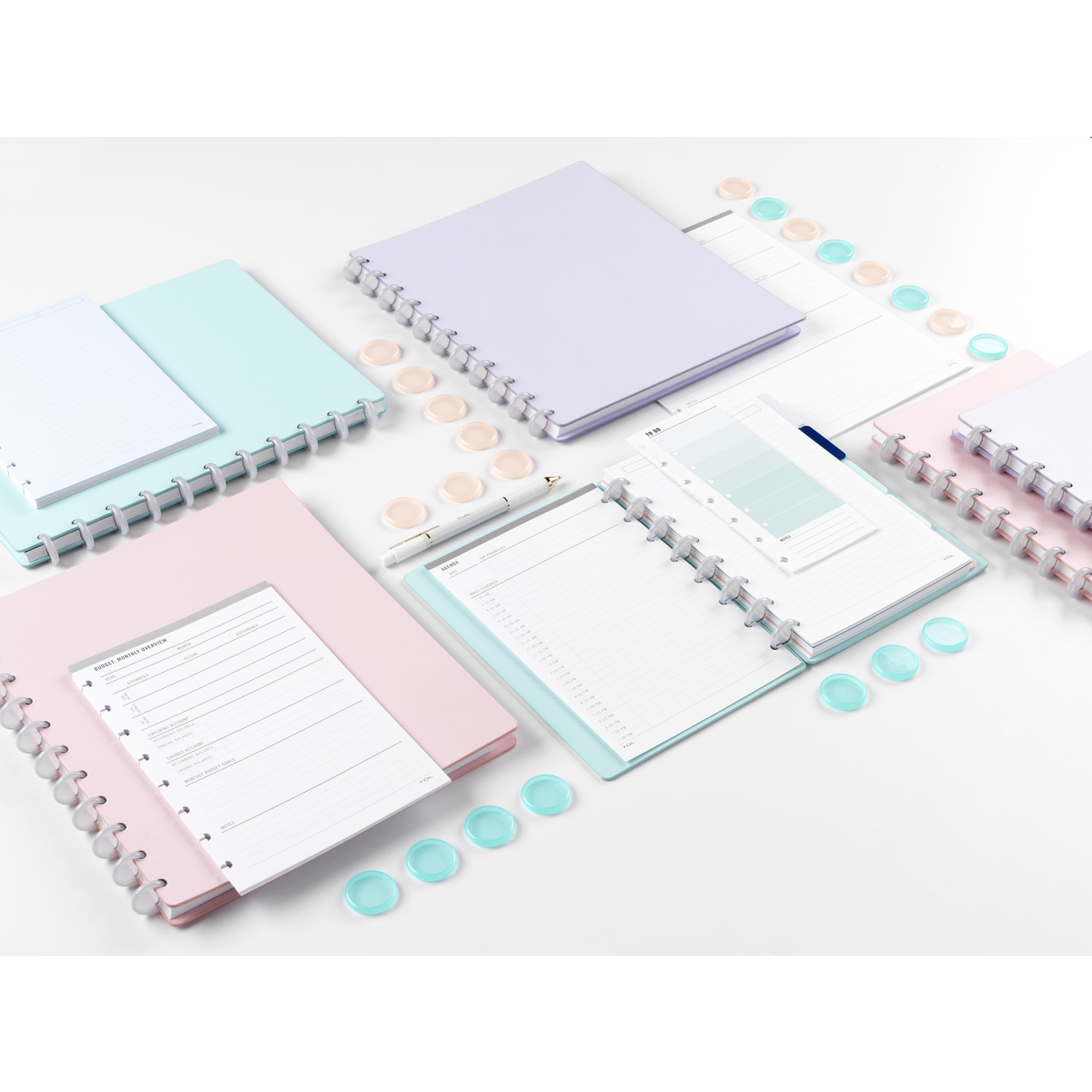 TUL Discbound Notebook Task Pads, To Do Pack, 3in x 7-1/2in, 50 Sheets, Mint - Image 6