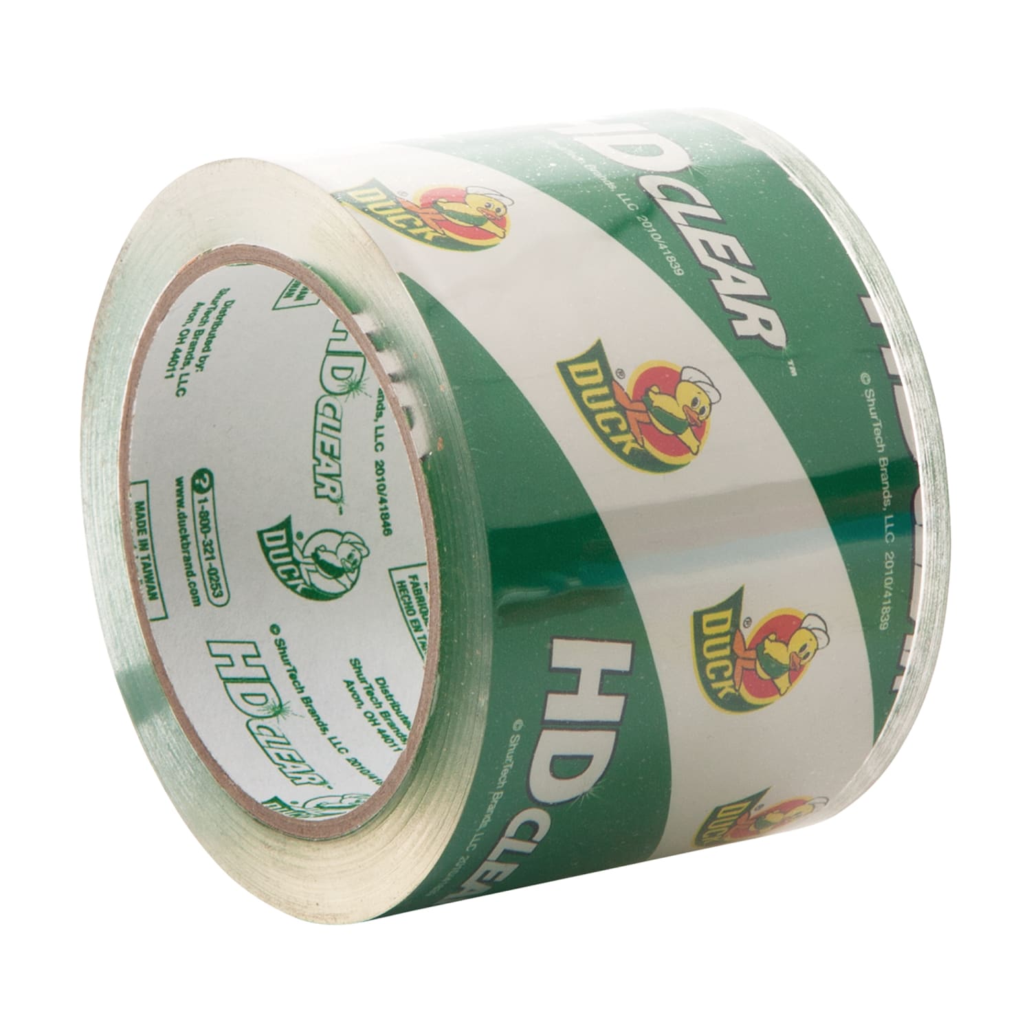 Duck HD Clear Extra-Wide Heavy Duty Packaging Tape, 3in x 55 Yd., Clear, Pack Of 6 - Image 3