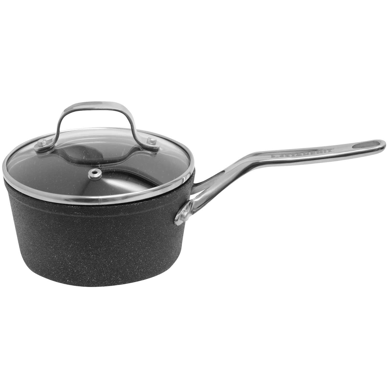 THE ROCK By Starfrit 10-Piece Aluminum Nonstick Cookware Set, Black - Image 4