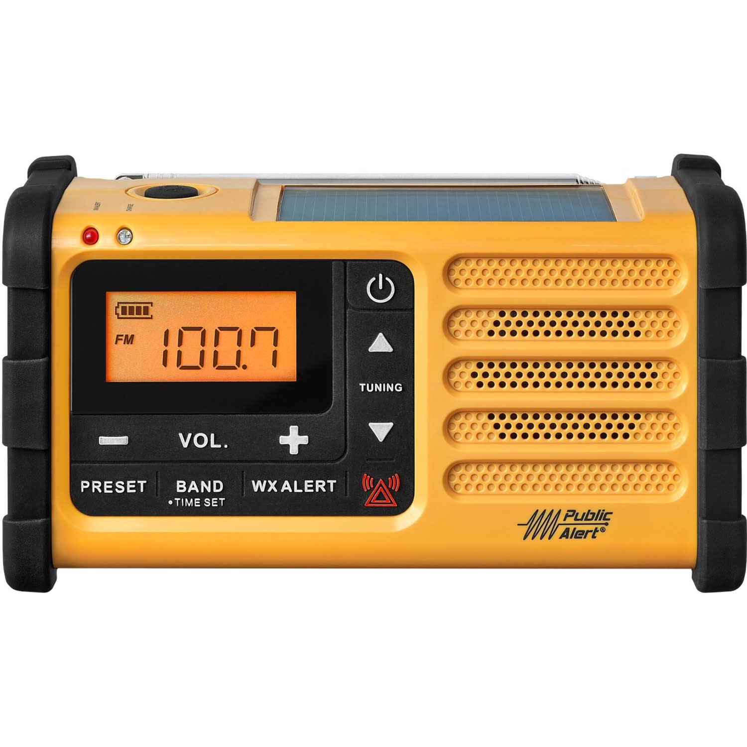 Sangean MMR-88 FM/AM/Weather/Handcrank/Solar/Emergency Alert Radio - with NOAA All Hazard, Weather Disaster - FM, AM, WX - 7 Weather - Handheld
