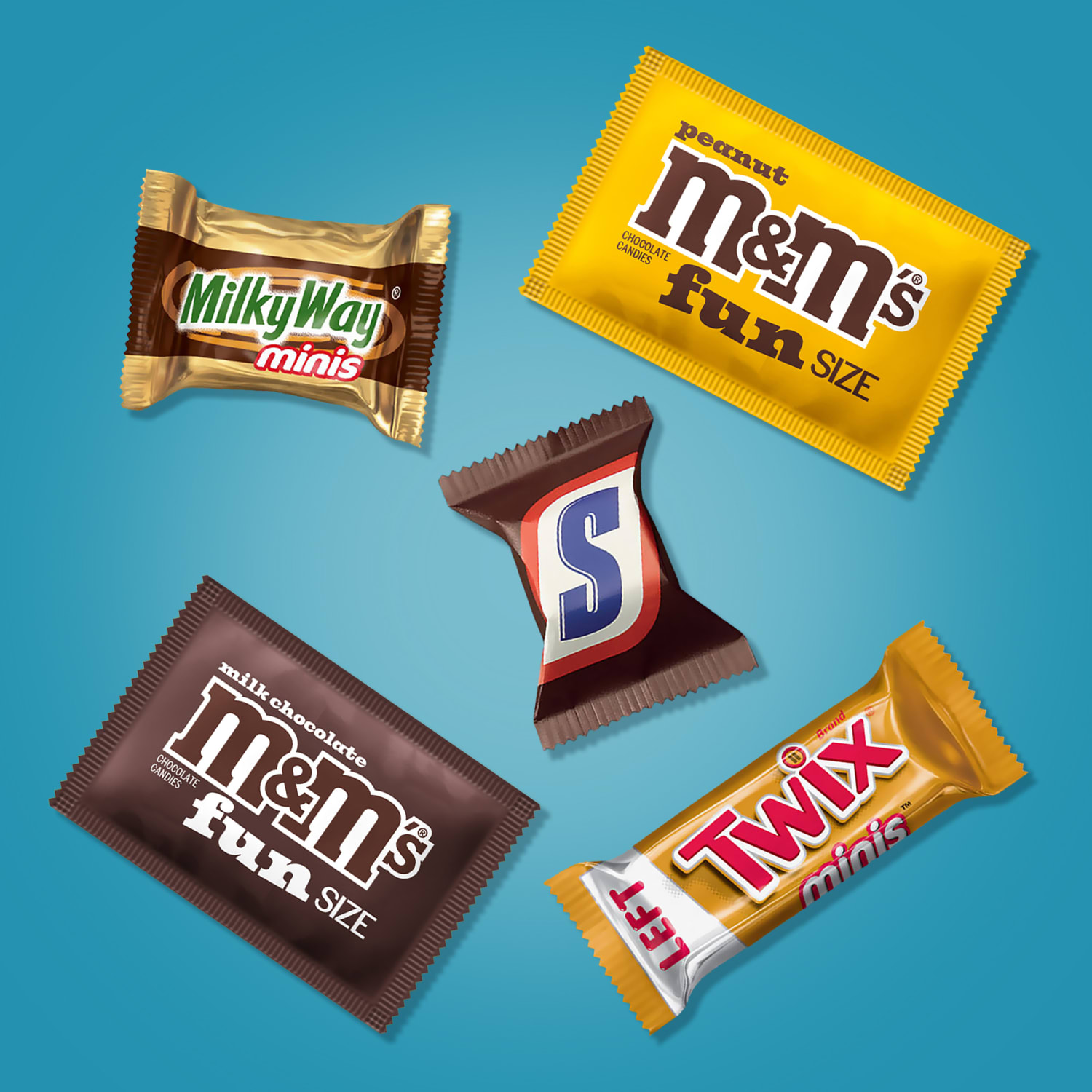 Hersheys Milk Chocolate Assortment/Mars Chocolate Favorites Bundle - Image 6