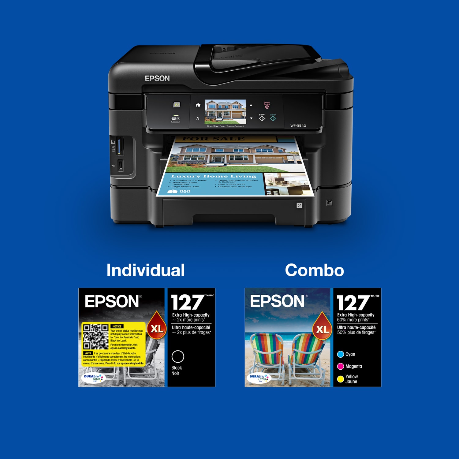Epson 127 DuraBrite Black Extra-High-Yield Ink Cartridge T127120-S - Image 5