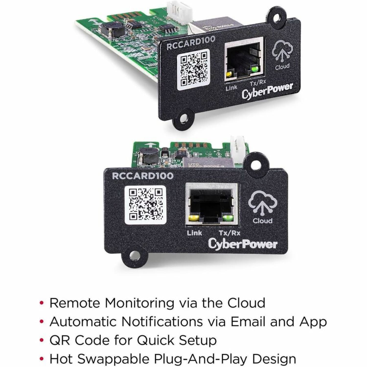 CyberPower RCCARD100 CyberPower Cloud Monitoring Card - Black 3YR Warranty - Hardware & Accessories - Image 3