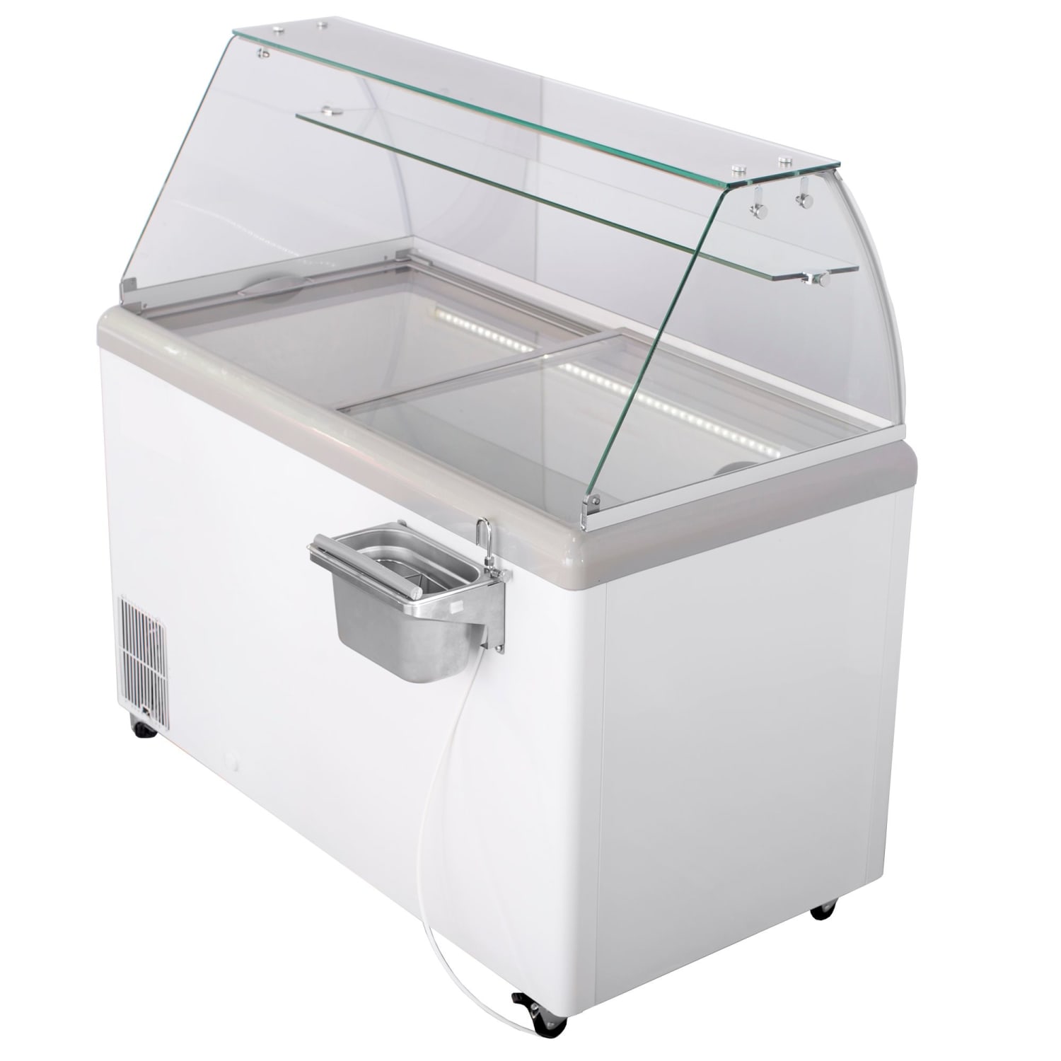 Edgecraft Maxx Cold Commercial Ice Cream Dipping Cabinet, 13.8 Cu. Ft., White - Image 3