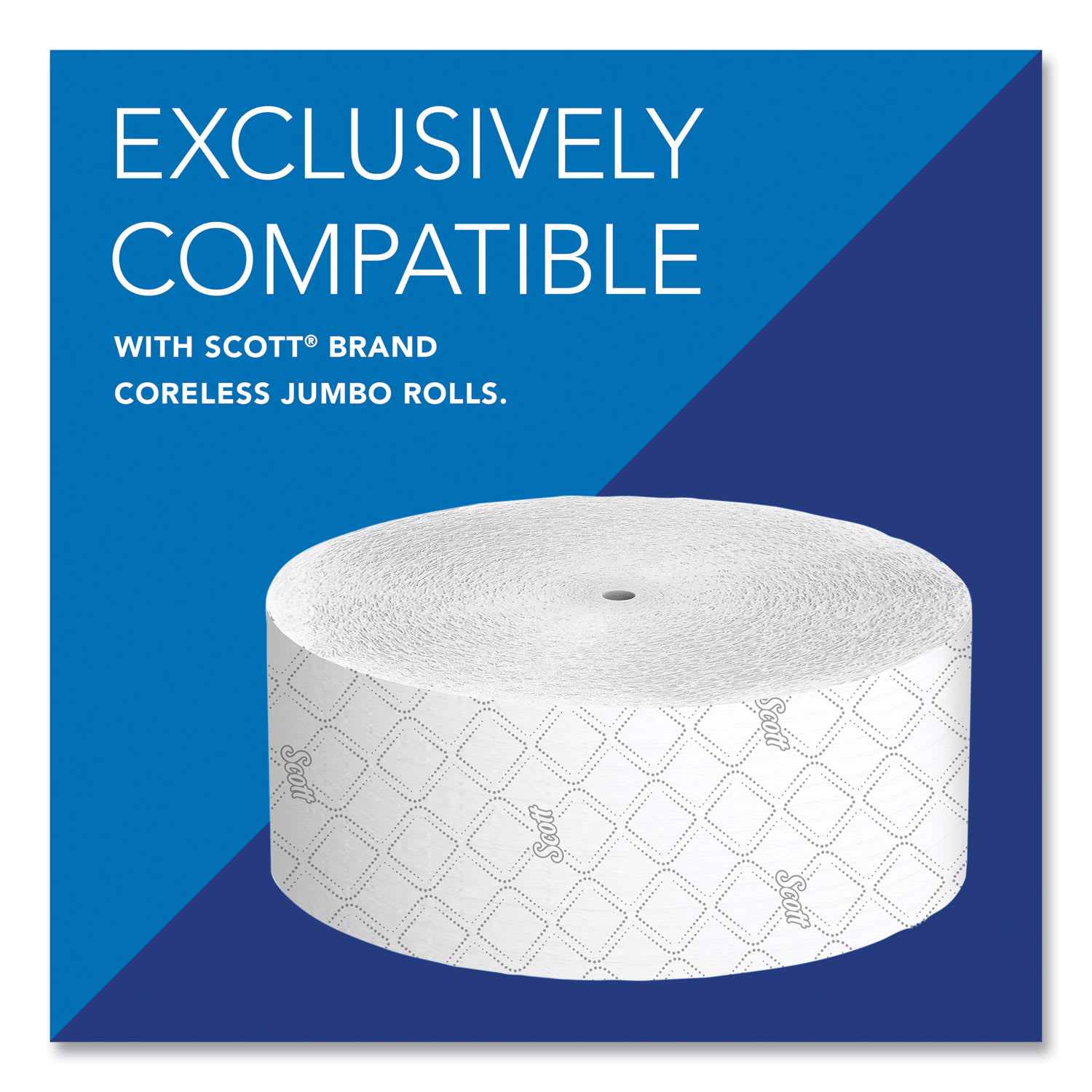 Scott Pro Coreless Jumbo Roll Tissue Dispenser, EZ Load, 14.38 x 6 x 9.75, Stainless Steel - Image 6