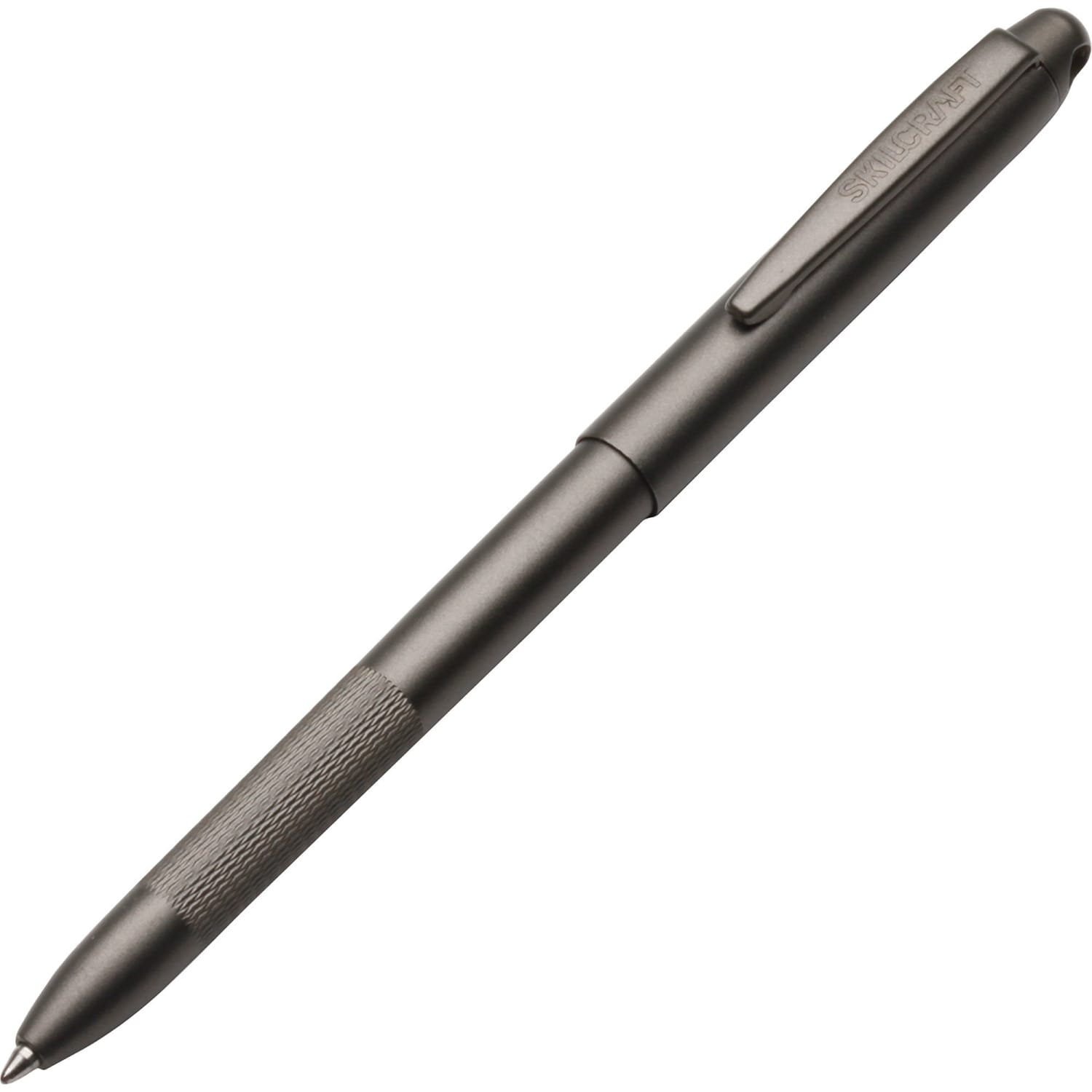 SKILCRAFT All-Weather Amphibian Tactical Pen, Medium Point, 1.0 mm, Black Barrel, Black Ink - Image 3